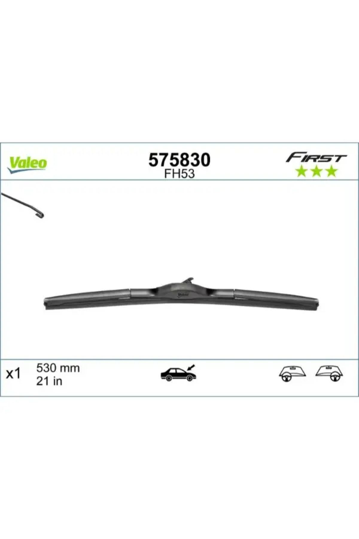 VALEO SILECEK SUPURGESI FIRST HIBRID SERISI 530 MM