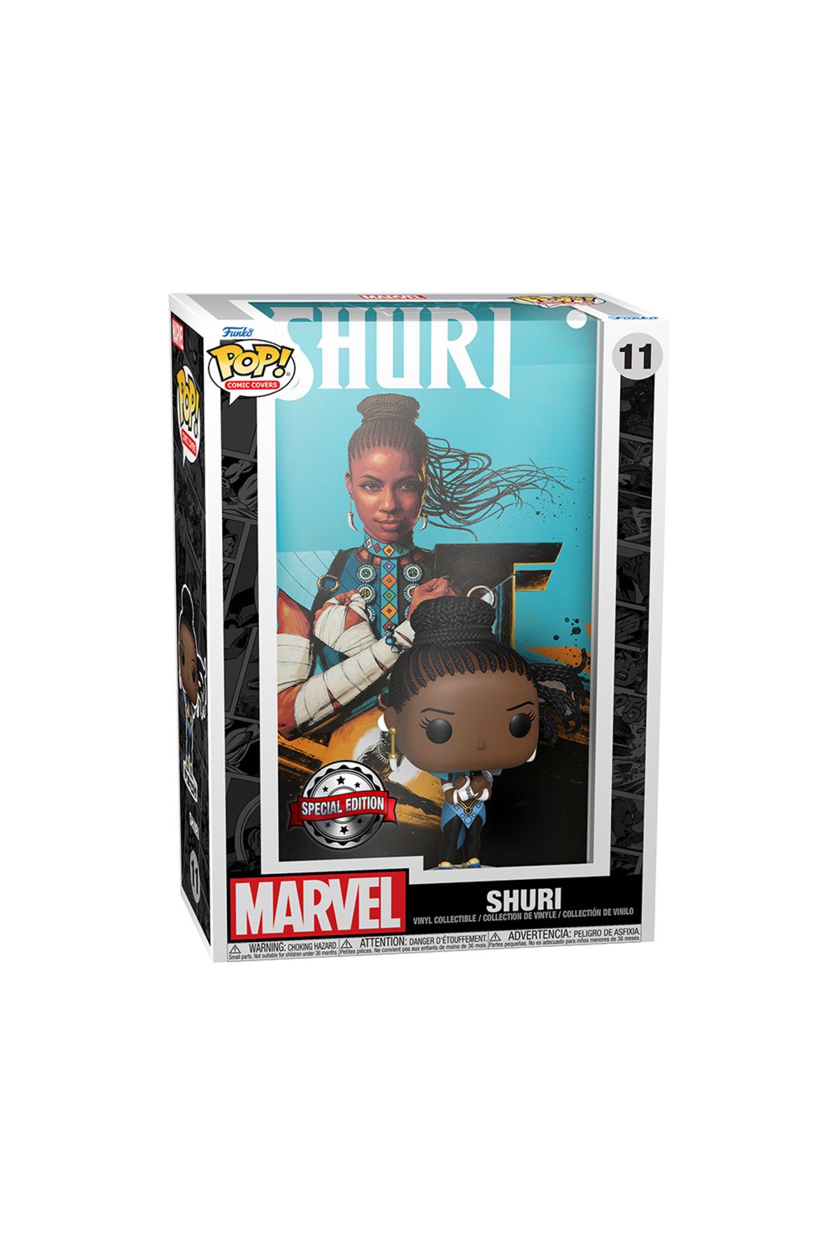 Funko Pop Comic Covers Black Panther Shuri Special Edition No.11