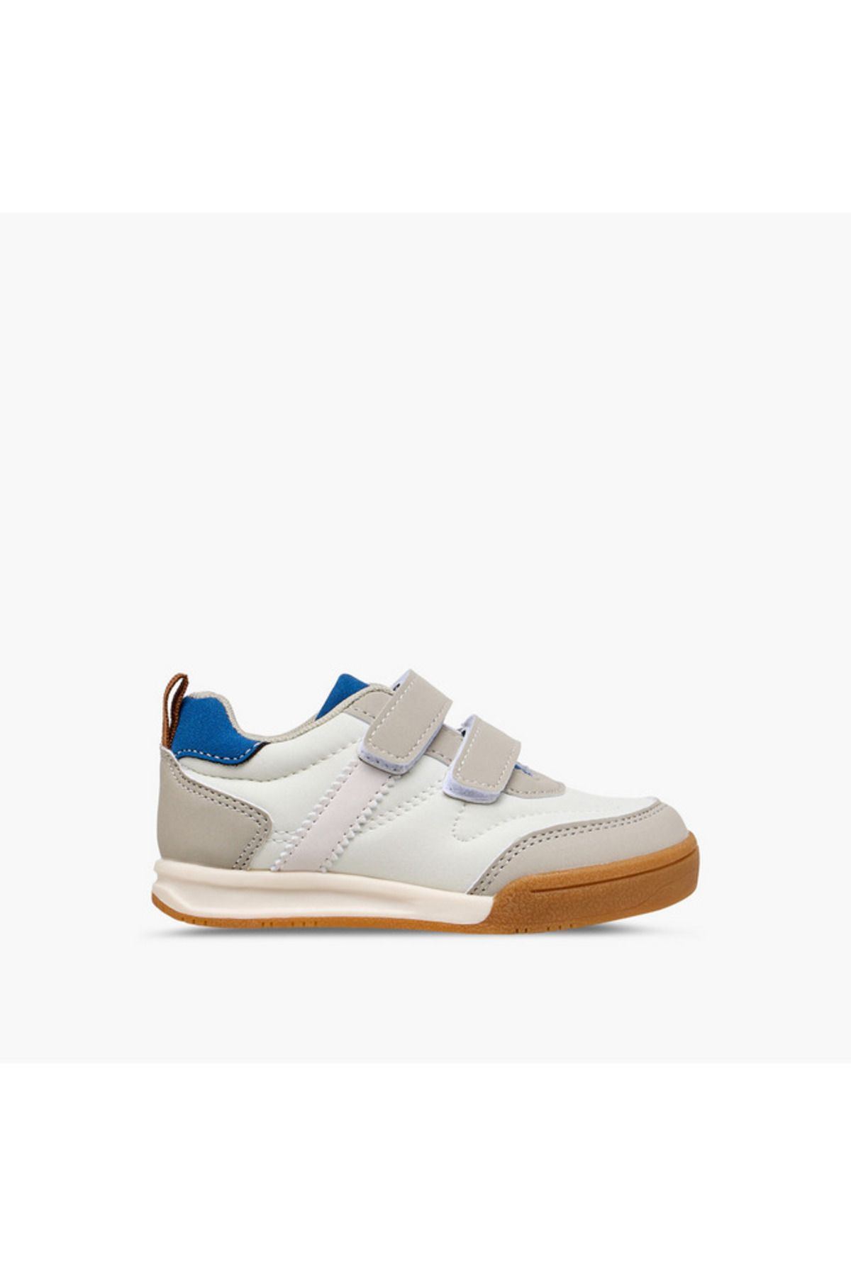 LBL by Shoexpress-Panelled Sneakers with Hook and Loop Closure 3