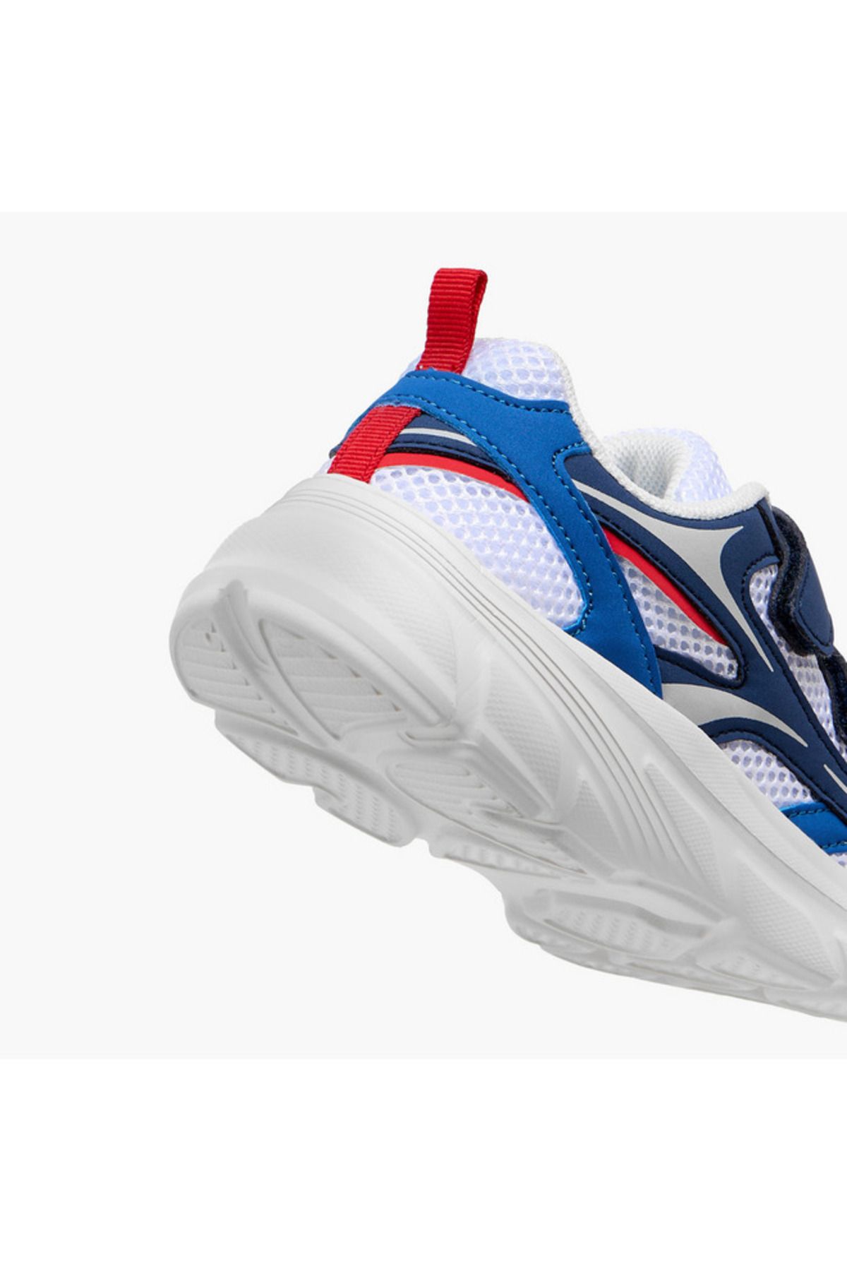 LBL by Shoexpress-Panelled Sneakers with Hook and Loop Closure 5