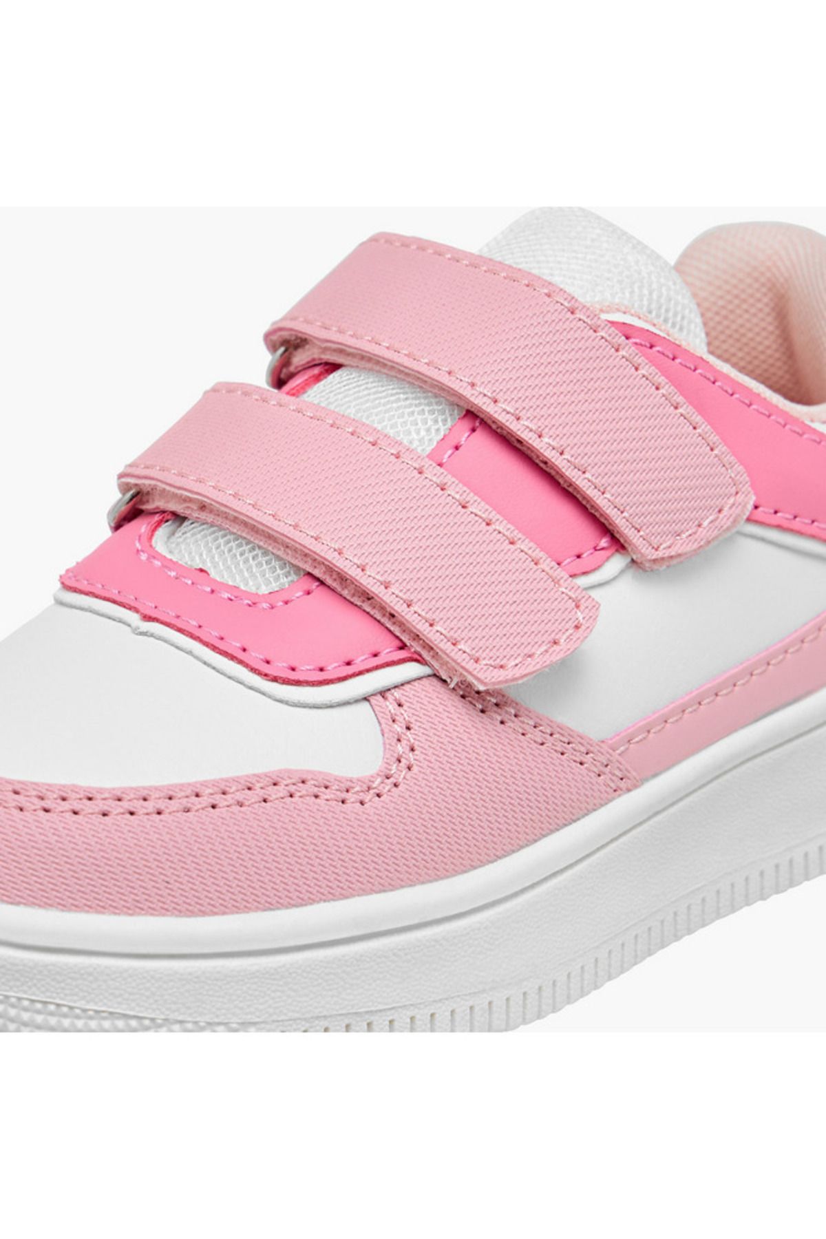 Flora Bella by Shoexpress-Flora Bella Panelled Sneakers with Hook and Loop Closure 4