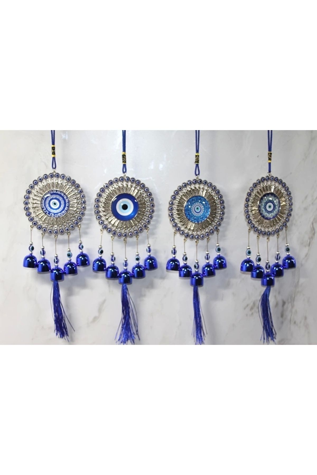 No8 Home Metal Nazar Boncuğu Çan Alk3492