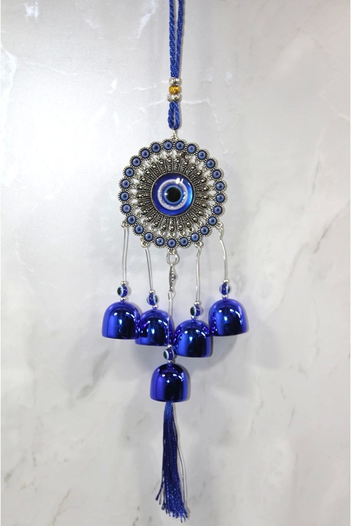 No8 Home Metal Nazar Boncuğu Çan Alk3516