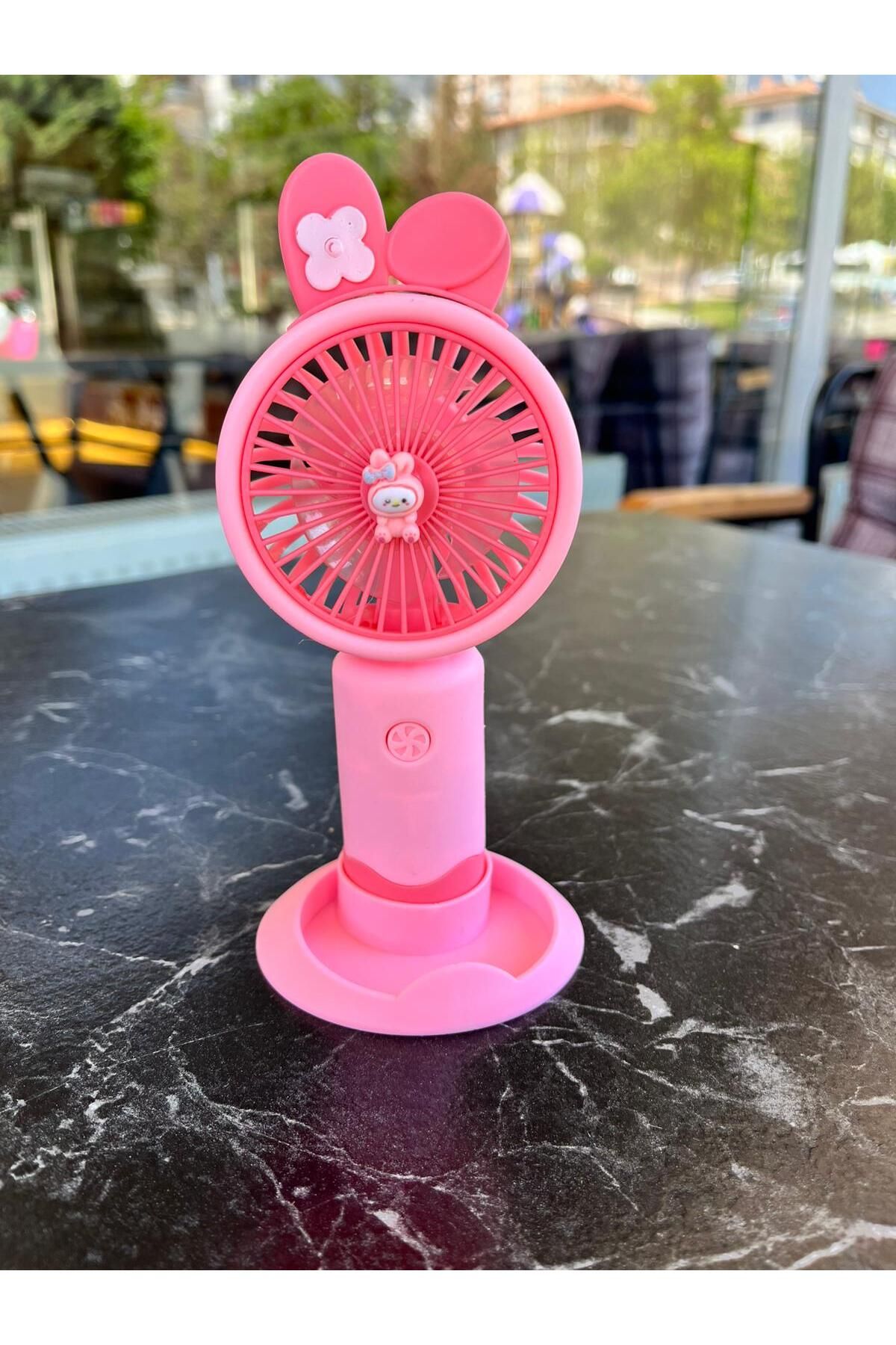 EMKSHOP Taşınılabilir Şarjlı El Fanı Turbo Üfleme Teknolojisi, 3 Kademe Hız Ayarı, Yüksek Dayanıklılık