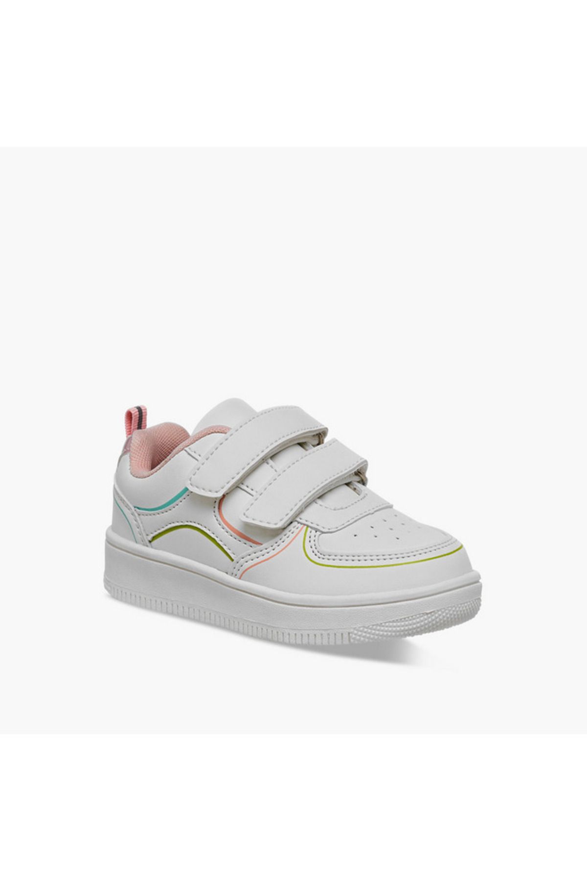 Flora Bella by Shoexpress-Flora Bella Panelled Sneakers with Hook and Loop Closure 2
