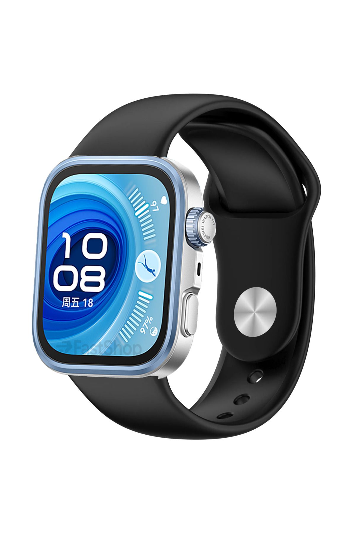 MMPSHOP Huawei Watch Fit 4 / Fit 4 Pro Uyumlu Lquid Silikon Akıllı Saat Kordonu
