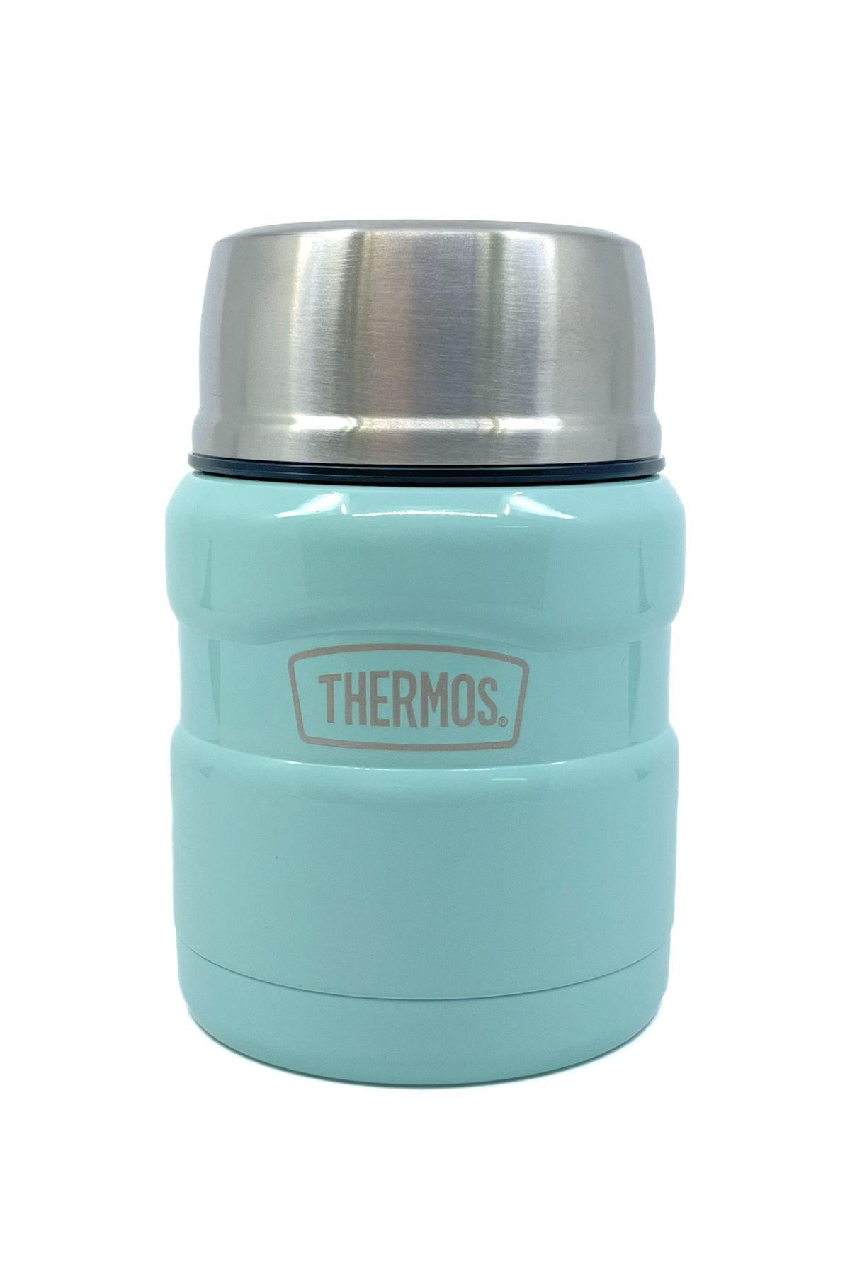 Thermos SK-3002 470ml Stainless King Kaşıklı Yemek Termosu - Açık Mavi