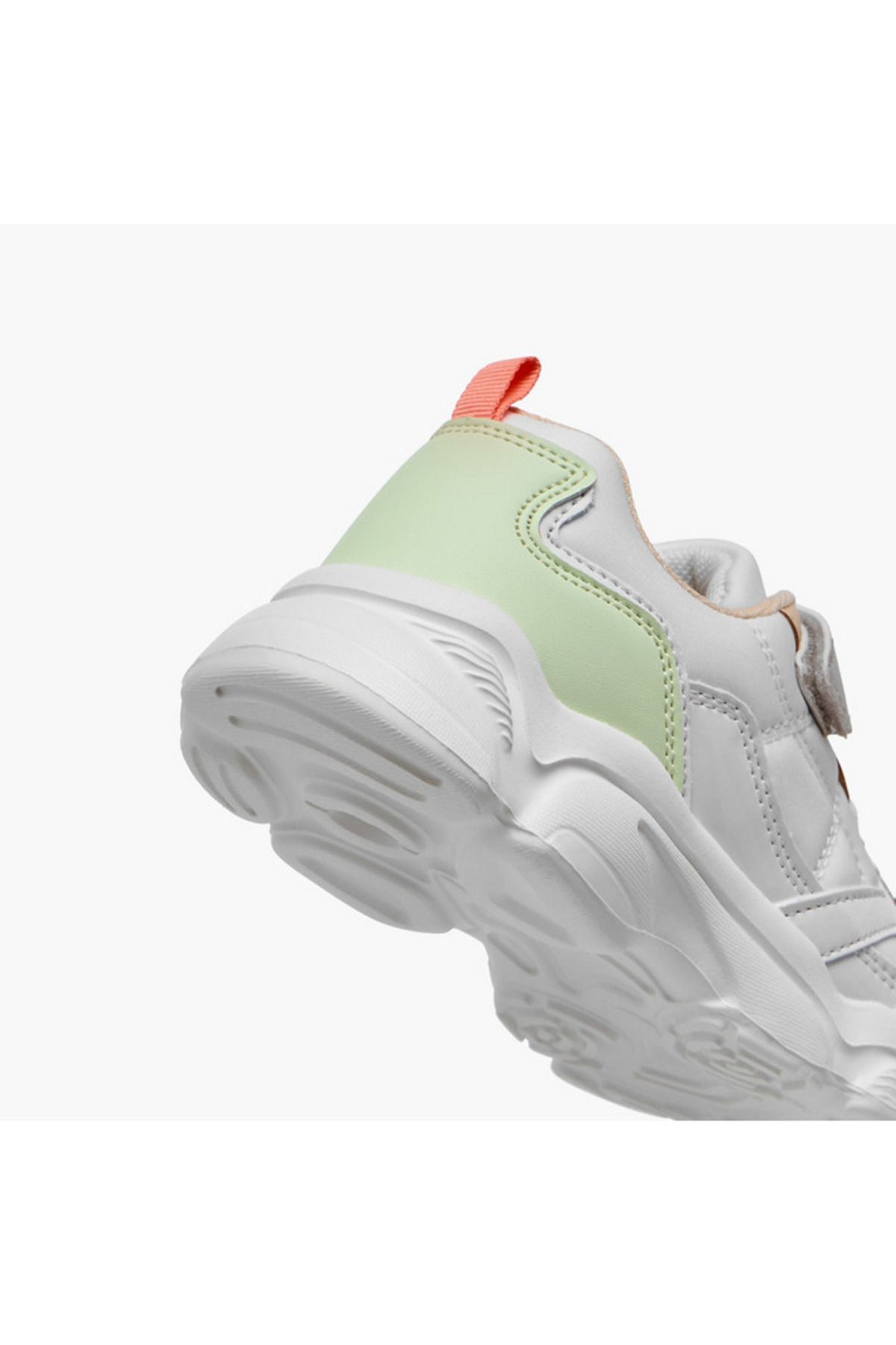 Flora Bella by Shoexpress-Flora Bella Colourblock Sneakers with Hook and Loop Closure 5
