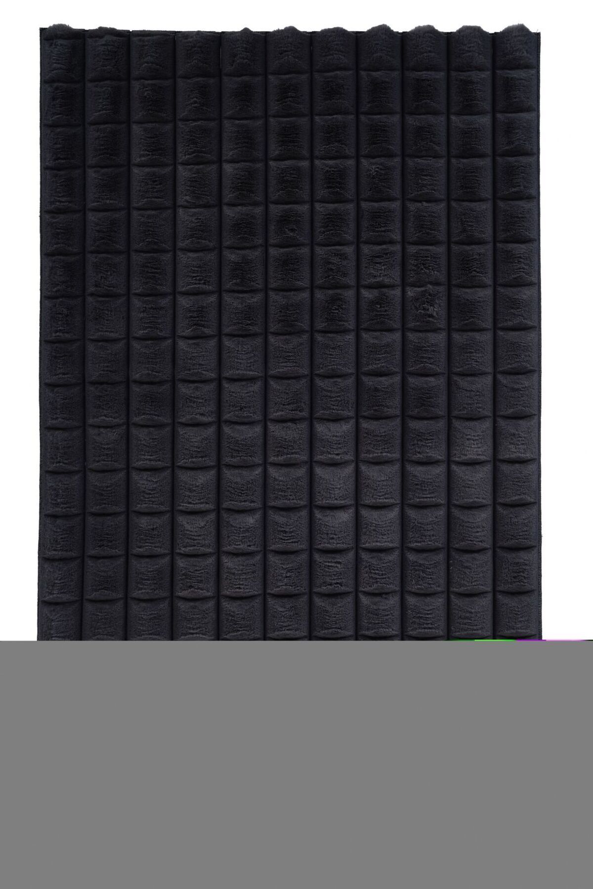 akbel halı & yatak exclusive home design Diamante 7006 Antrasit - Yumuşak Peluş Halı | Kaymaz Yıkanabilir Halı