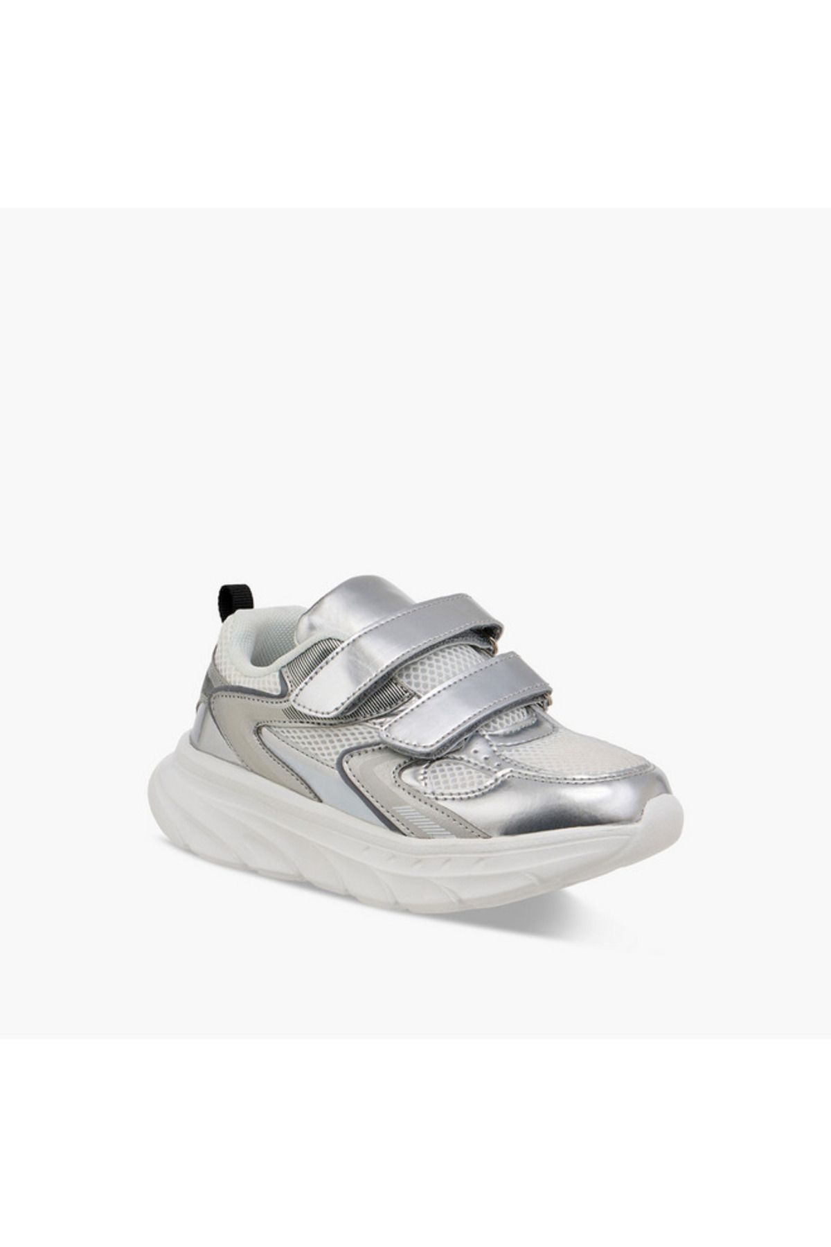 Flora Bella by Shoexpress-Flora Bella Panelled Sneakers with Hook and Loop Closure 2