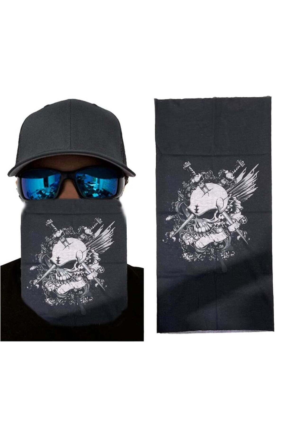 Emperium Motorcu Boyunluk Baf Buff Bandana 25x48 cm Model 6