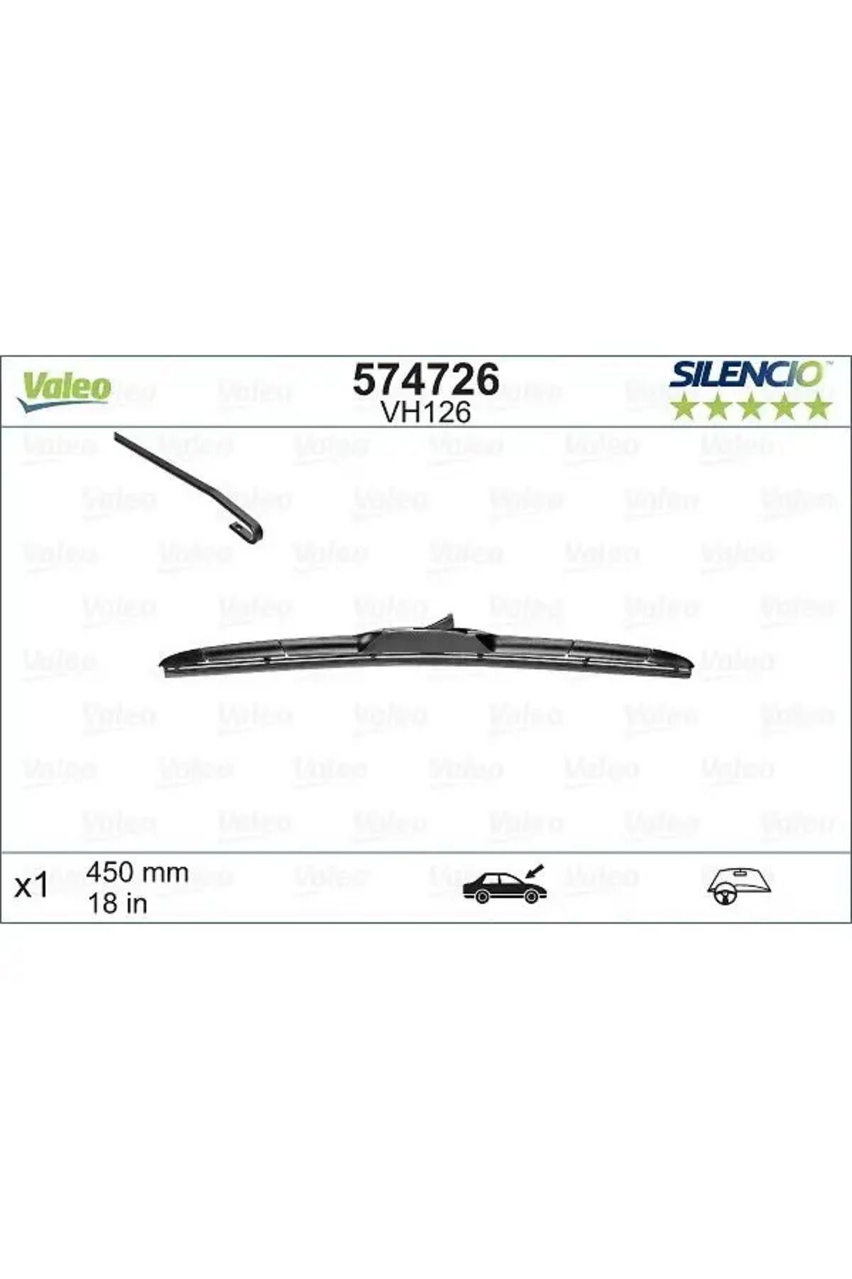 VALEO SILECEK SUPURGESI SAG VALEO SILENCIO HIBRIT VM126 (X1) / (450 MM) INSIGNIA A 0917 CRUZE J300