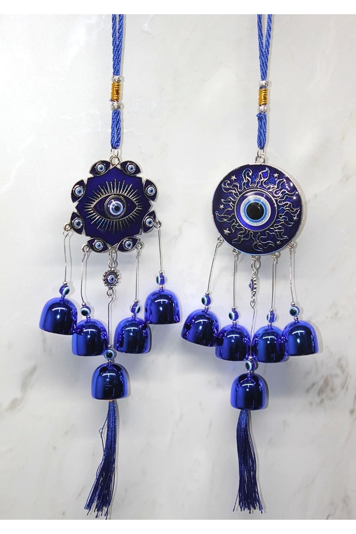 No8 Home Metal Nazar Boncuğu Çan Alk3519