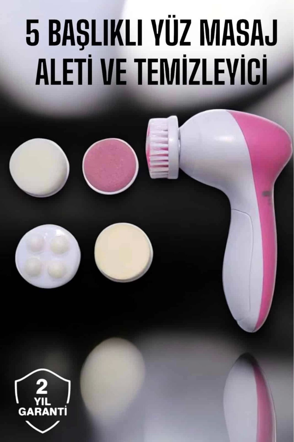 Modafiks 5 Fonksiyonlu Kablosuz Yüz Temizleme Cihazı ile Derinlemesine Cilt Bakımı