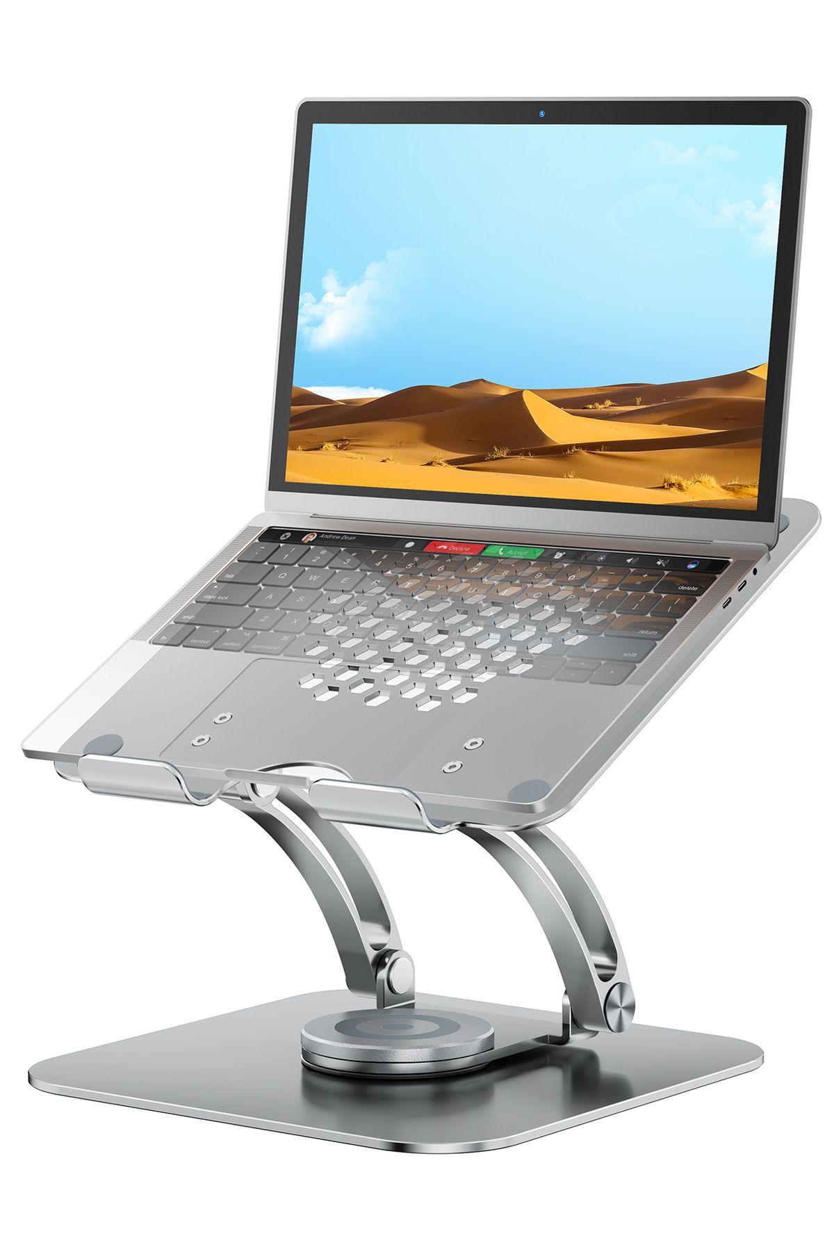 iDock N19-1 Alüminyum 360 Derece Dönen Dizüstü Bilgisayar Laptop Notebook Standı