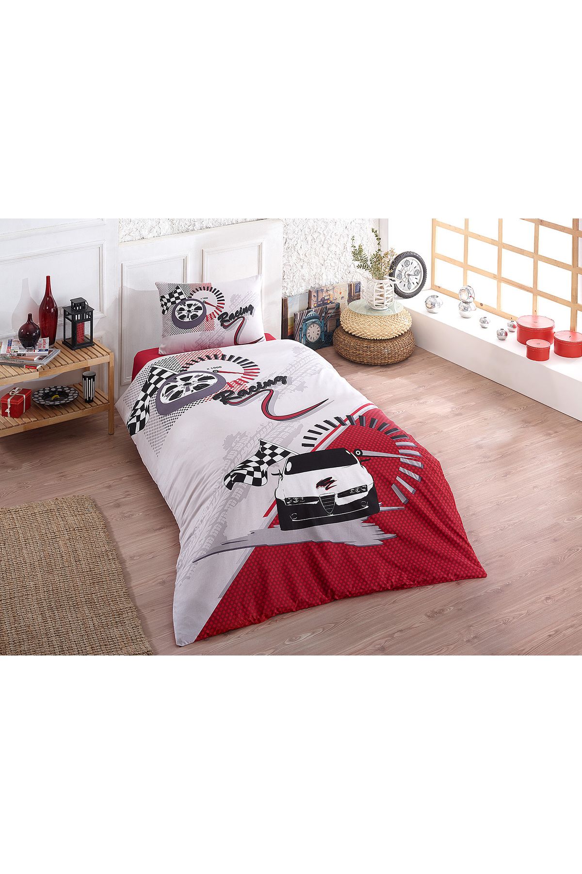 Zorlu KRİSTAL FASHİON MODEL ( GENÇLER İÇİN) TEK KİŞİLİK NEVRESİM TAKIMI-