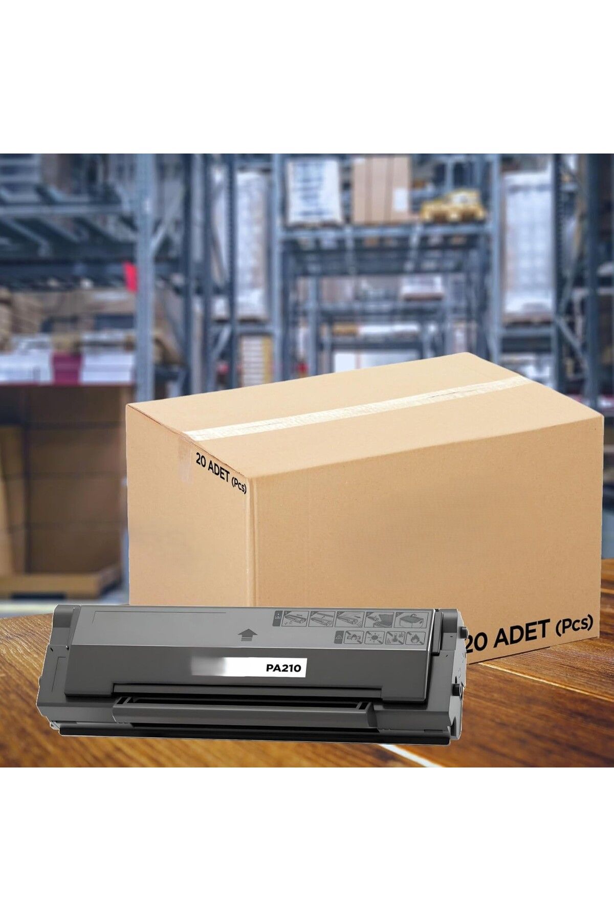 Pantum PA210 20'ADET Avantaj Paket/Pantum P2200 / P2500 / M6500 / M6550 / M6600 İle Uyumlu Muadil Toner