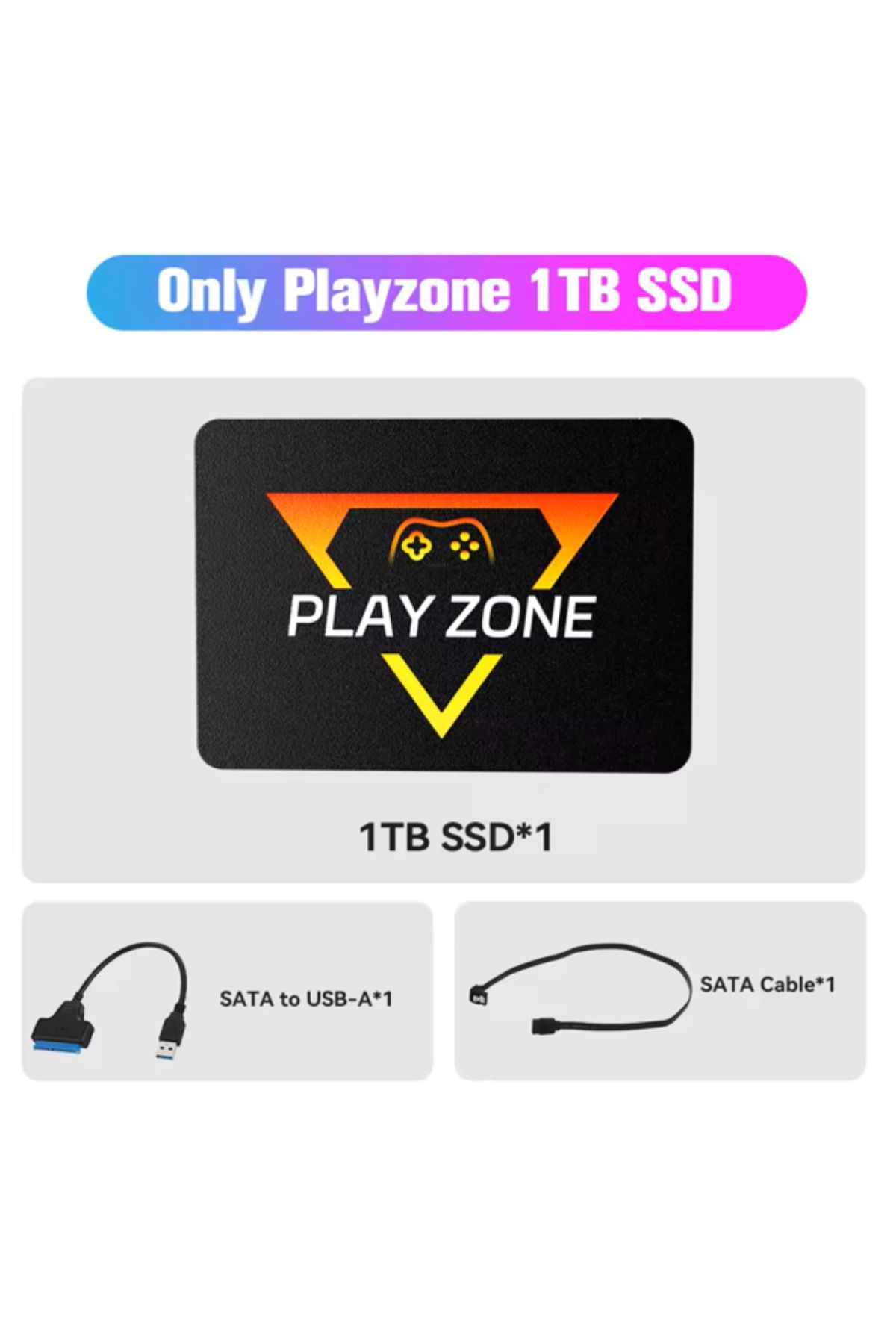 playzone-Gaming Console - 1TB Capacity for PlayStation & Xbox Games (PC Compatible) with Controller 6