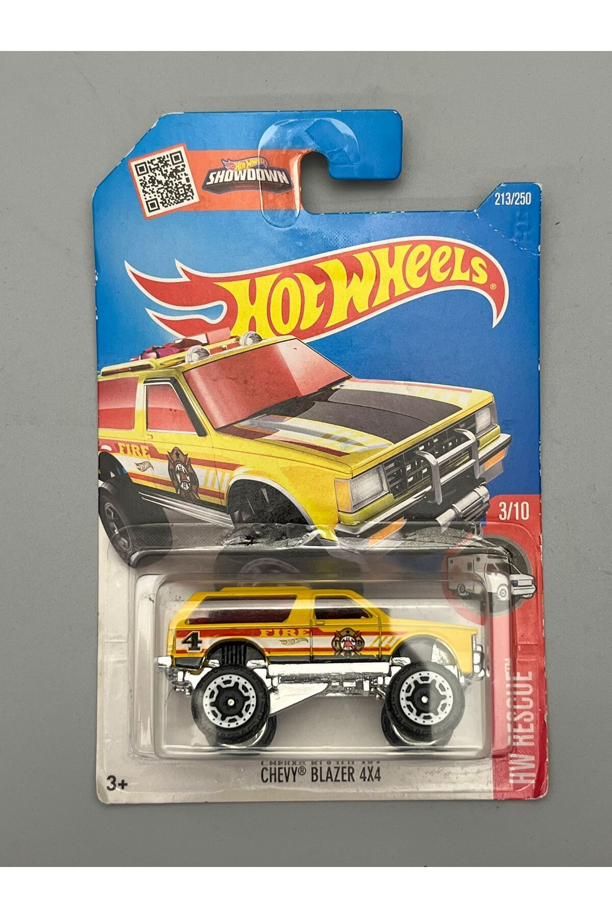 HOT WHEELS Chevy Blazer 4x4 Hot Wheels HW Rescue Özel Seri