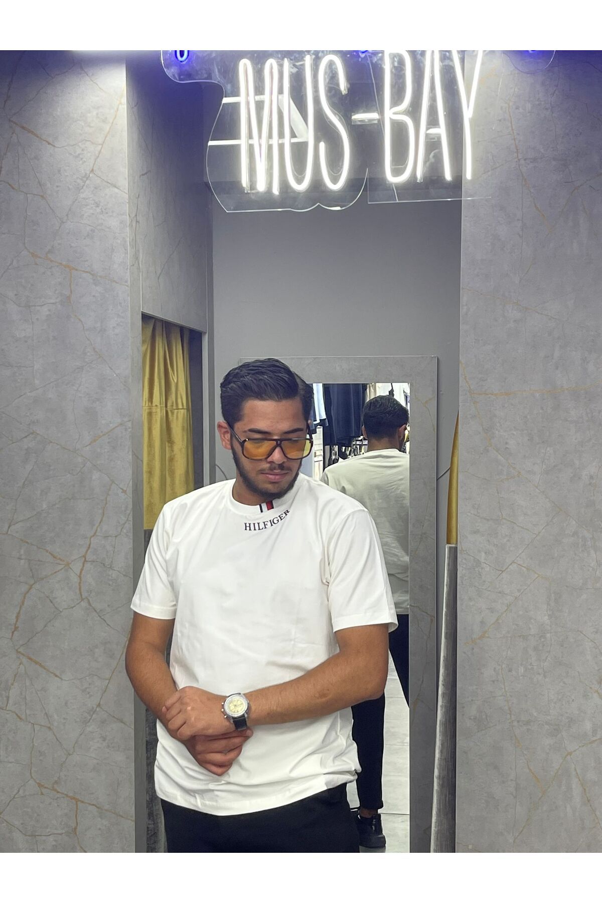 MUSBAY A+++ Kalite Vip Pamuk T-shirt