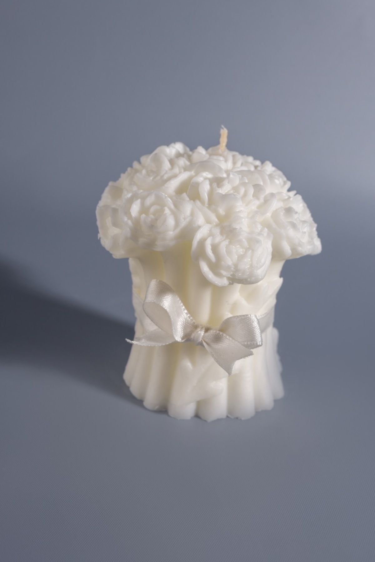 Ritüel Candles Kit By ESK El Yapımı Çiçek Buketi Mum – Romantik ve Zarif Tasarım