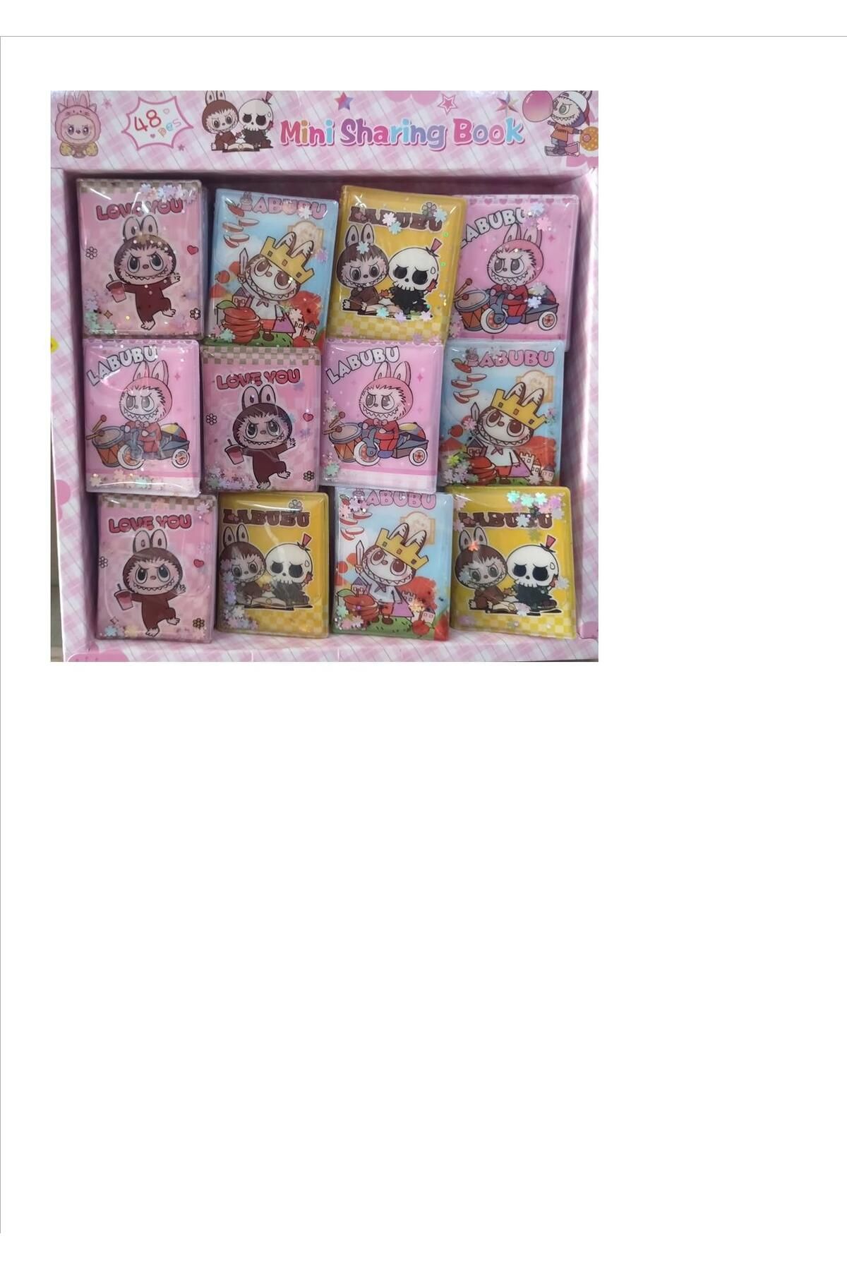 Mikro labubu stıcker defter