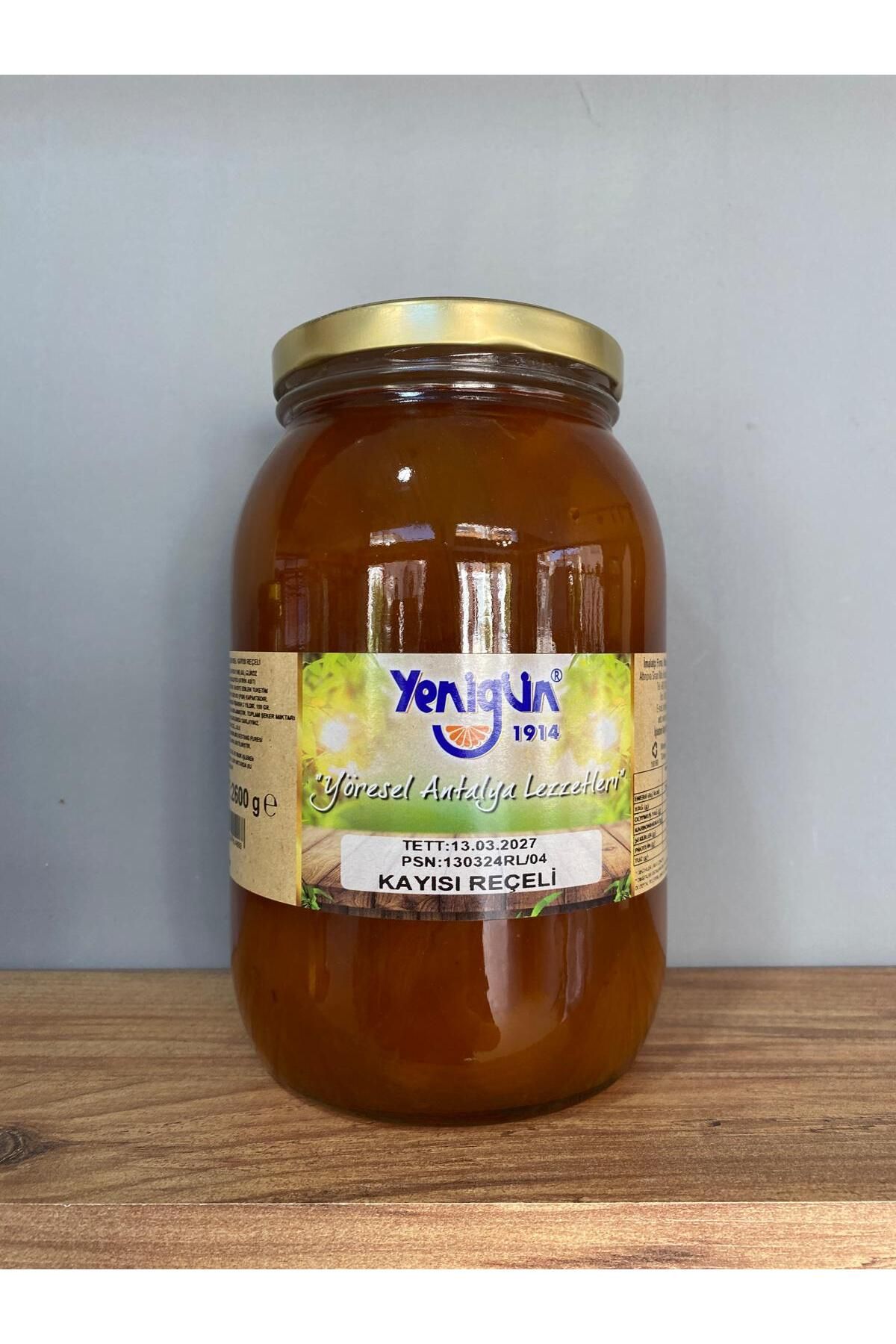 R.GÜLTEKİN YENİGÜN KAYISI REÇELİ 2600 GR