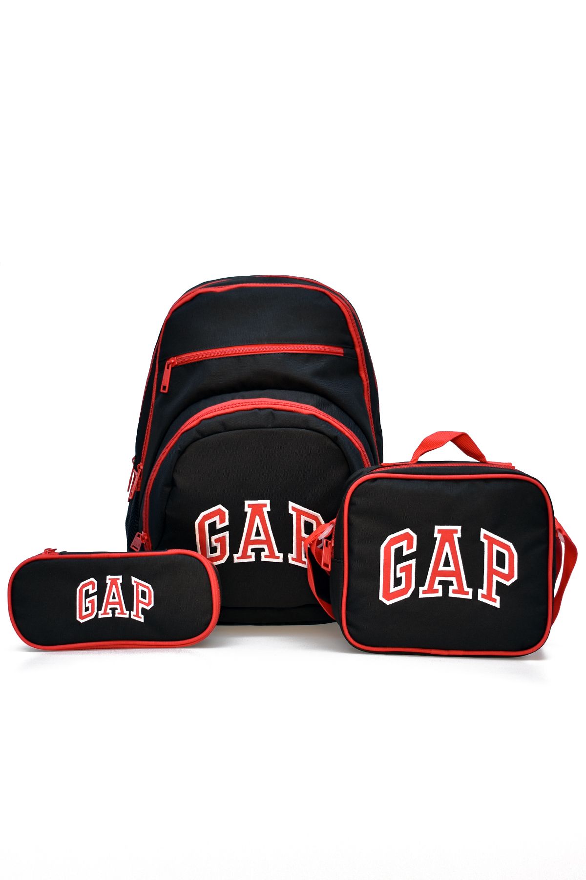 GAP Erkek Çocuk 3'lü Okul Seti İlkokul Çantası & Beslenme & Kalemlik 12866
