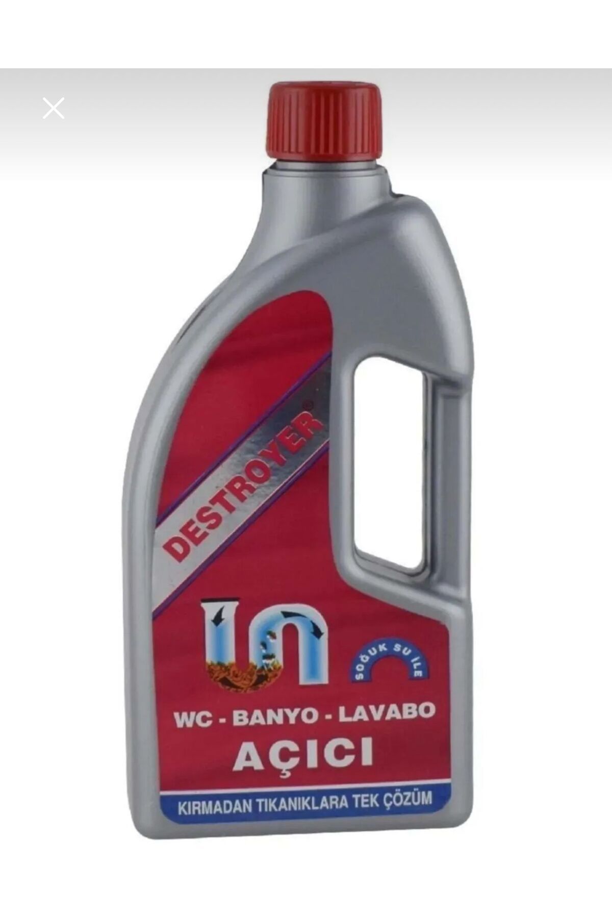 destroyer LAVABO-BANYO-WC AÇICI 500ML*15