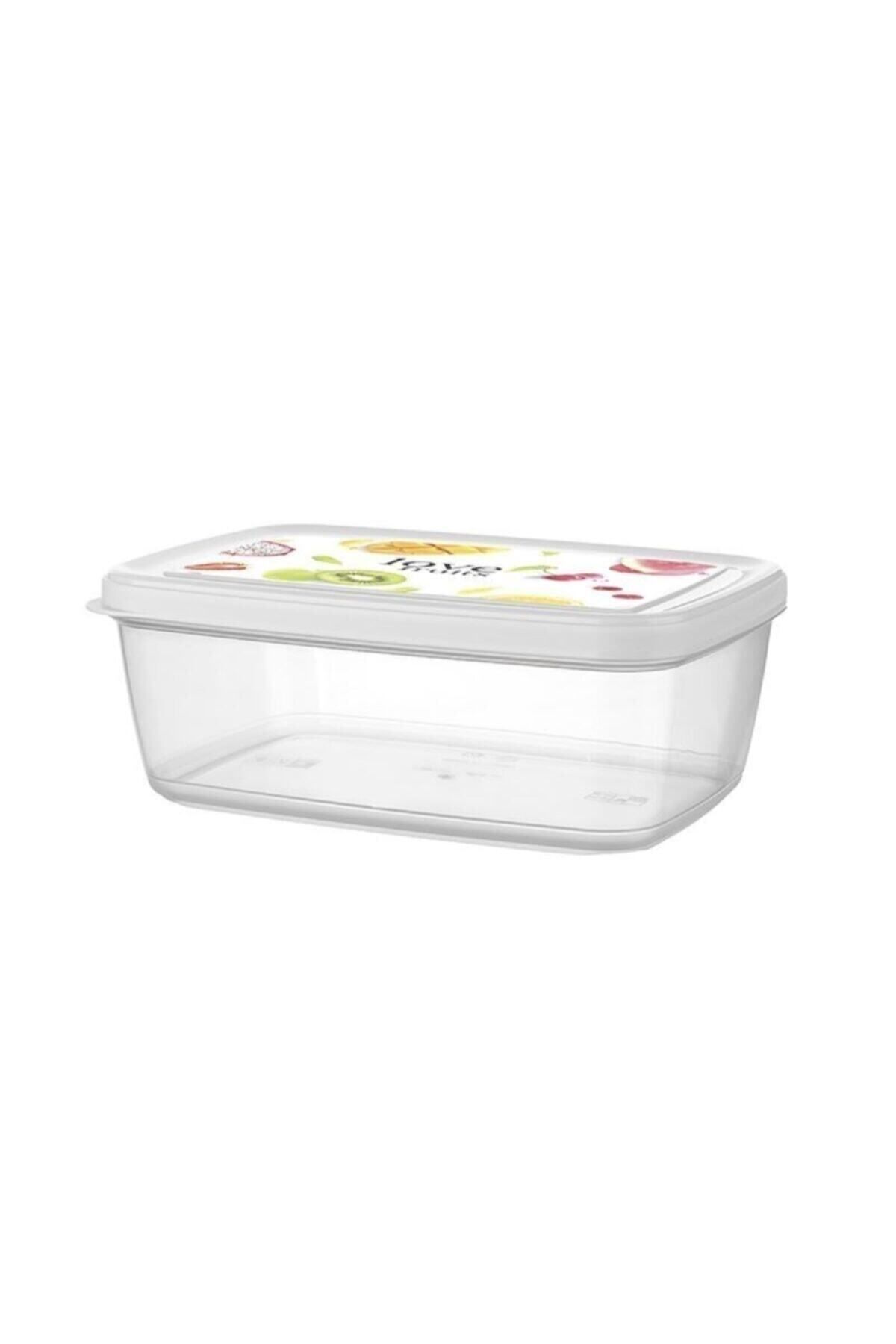 teknotrust Beyaz 3'lü Saklama Kabı Seti, 1200 ml, Pratik ve Şık Saklama Çözümü