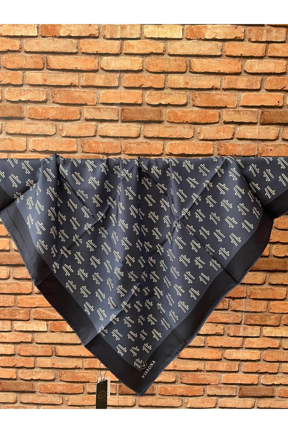 Vissona Vıssona twill ipek eşarp