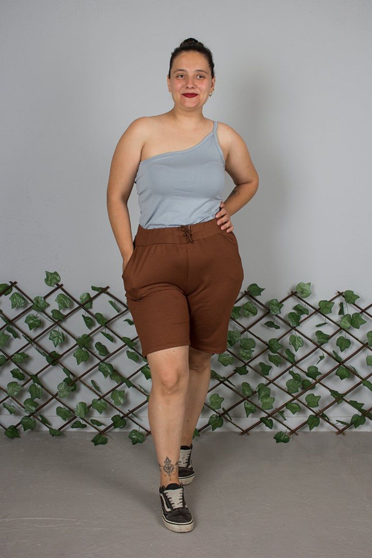 Truva XXL-Plus Size Combed Cotton Shorts – Comfortable and Flexible for Daily Use 5