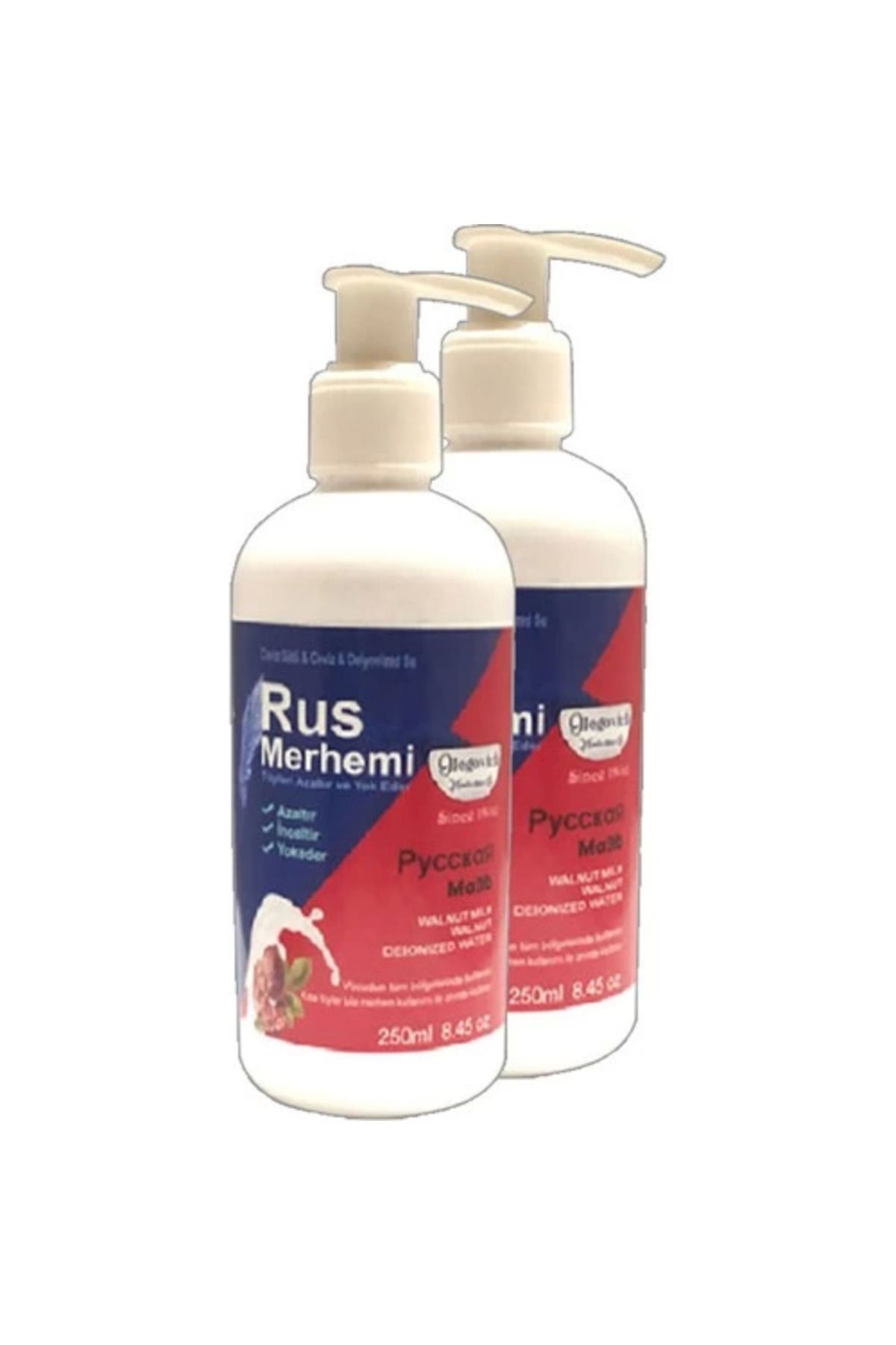gizmurstore Glegnd Tüylere Krem2 Adet x 250 ml Ceviz Sütlü & Cevizli Russ Merhemi - 000031KI