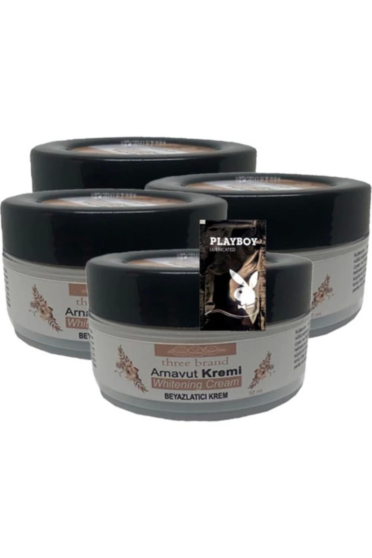 feifei Three Brand 4'lü Arnavut Kremi 50 ml + 1 Hediye Jel