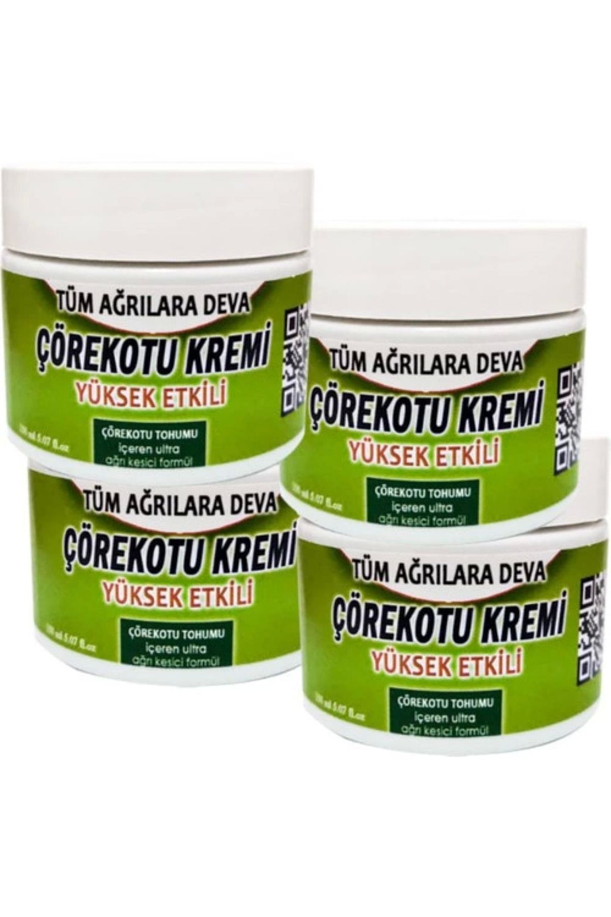 Silahlı Tower Çörek Otu Tohumu Yağı Karışımlı Paincream HZNKS047 Büyük Boy Agrikremi 4tane 150 ml
