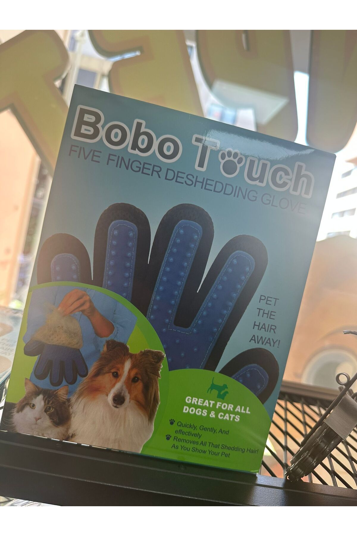 Bobo Touch kedi köpek tüy toplayıcı eldiven