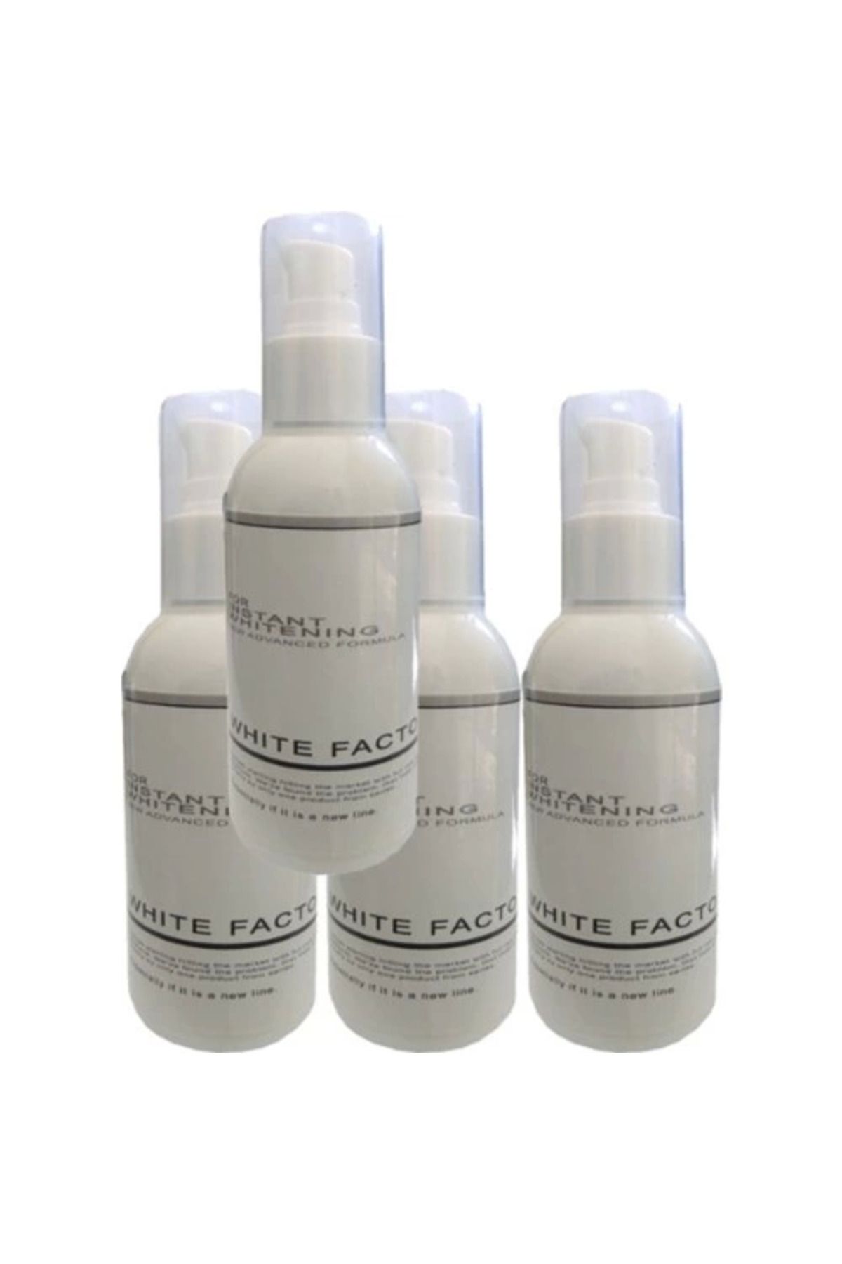 MT29 GİYİM White Factor For Instant Whitening - Açıcı Krem 120 ml x 4 adet