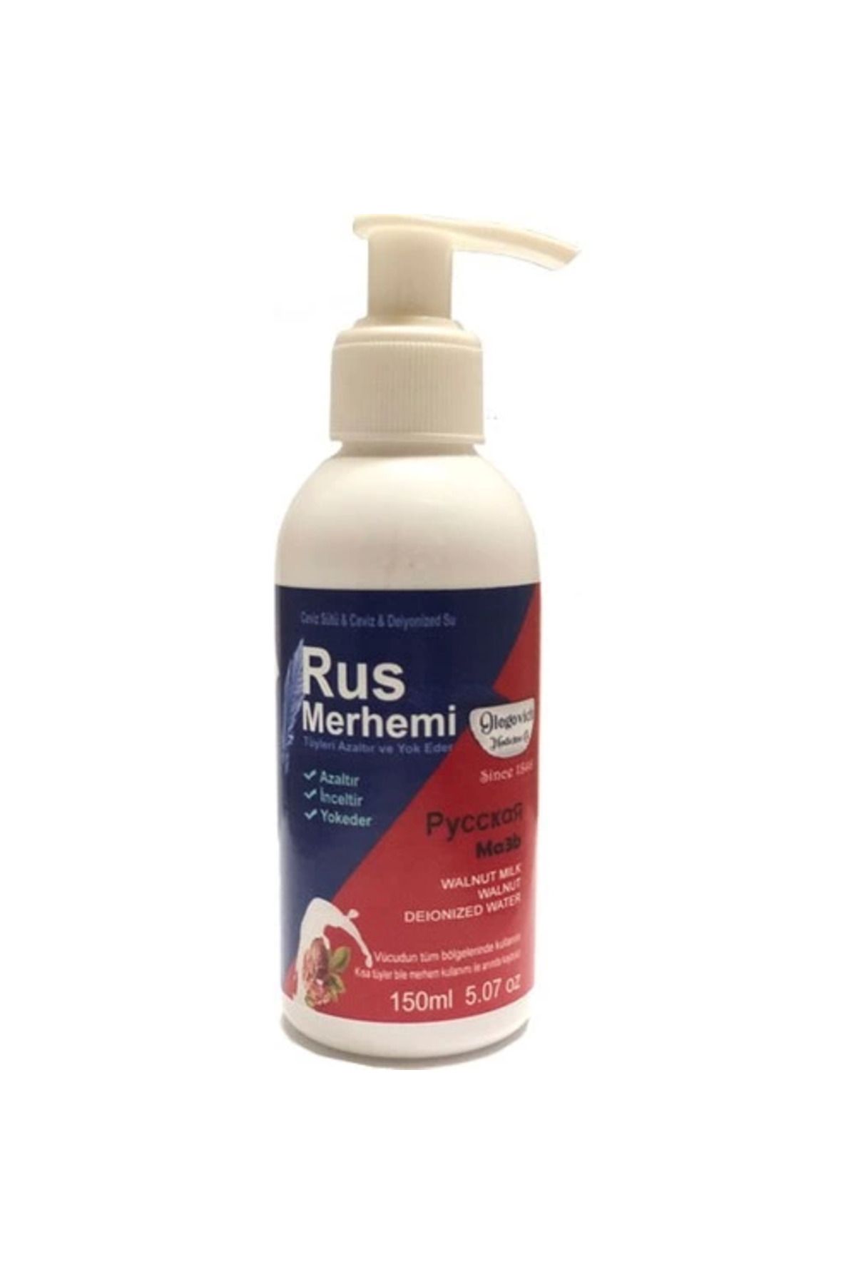feifei Olegovich Medicine Rus Merhemi Tüy Dökücü Azaltıcı Krem Merhem 150 ml - 000031KI