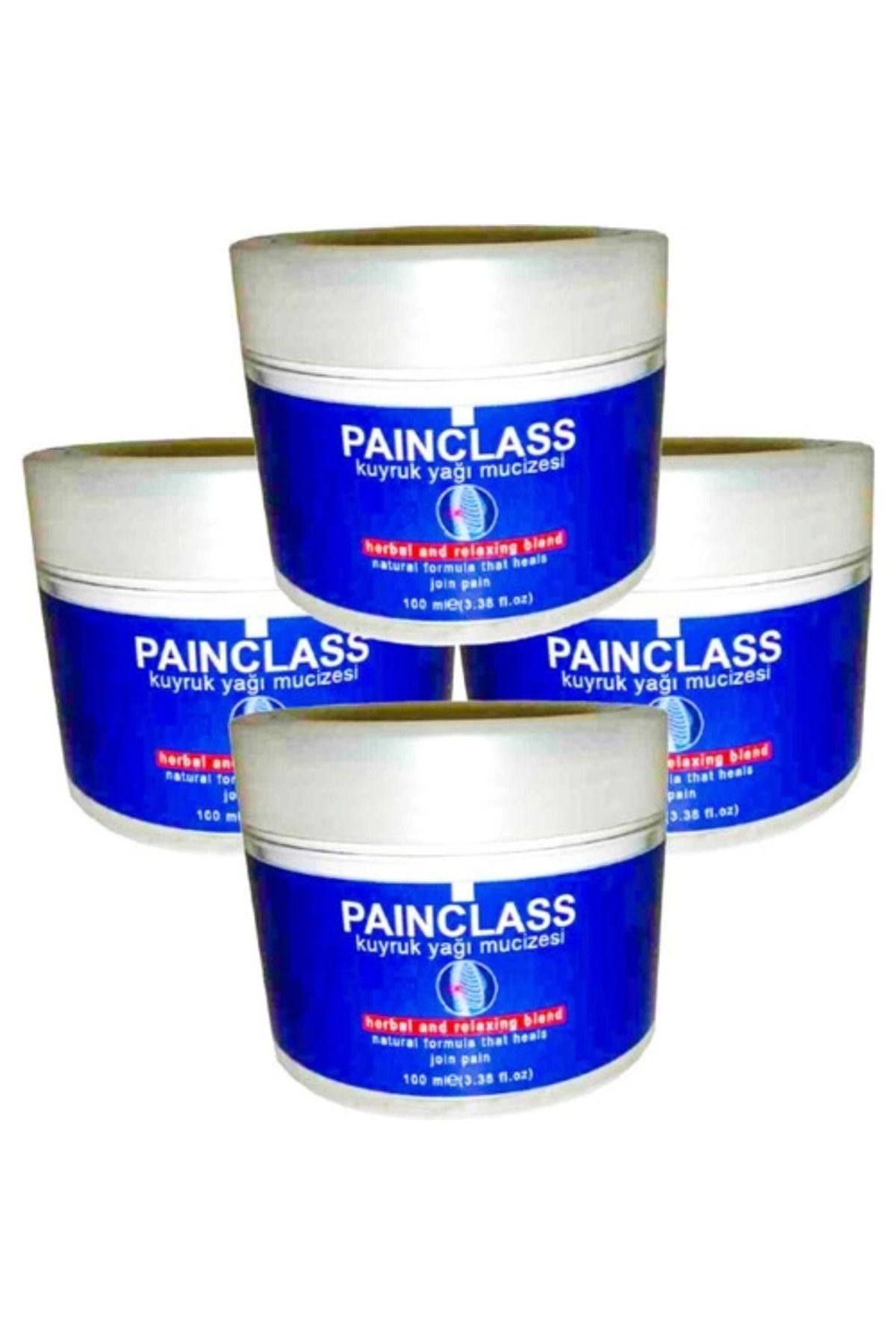hayalimsah PAIN CLASS Kuyruk Yağı Kremi 150 ml x 4 adet