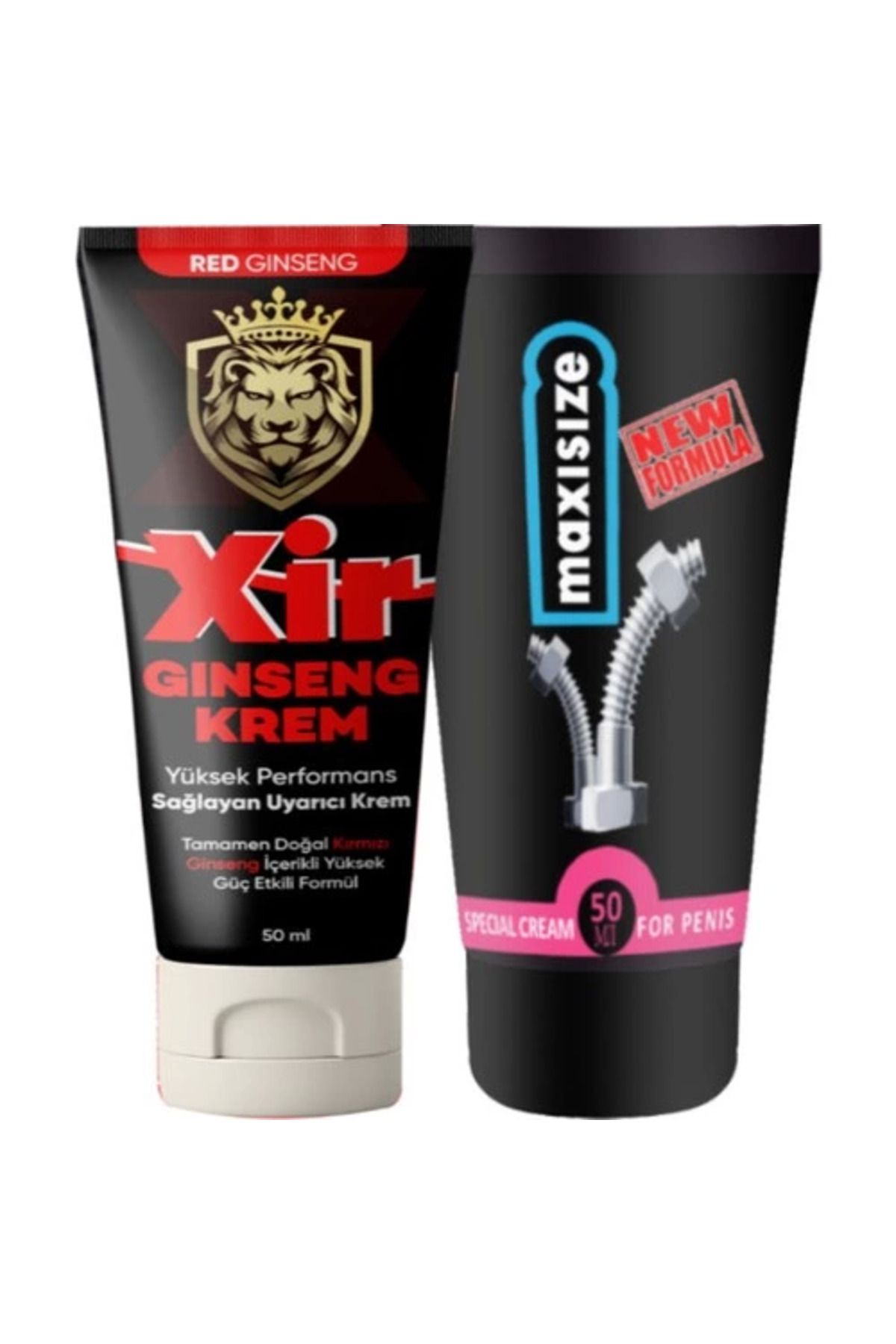 hayalimsah Xir Cream Erkeğe Özel Karışım 3 Özellikli Krem 50 ml + Yanında Maxisize Erkeğe Özel 50 ml Krem