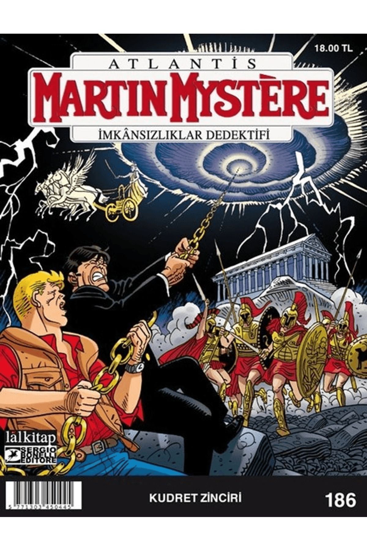 Lal Kitap Kudret Zinciri - Martin Mystere İmkansızlıklar Dedektifi Sayı 186