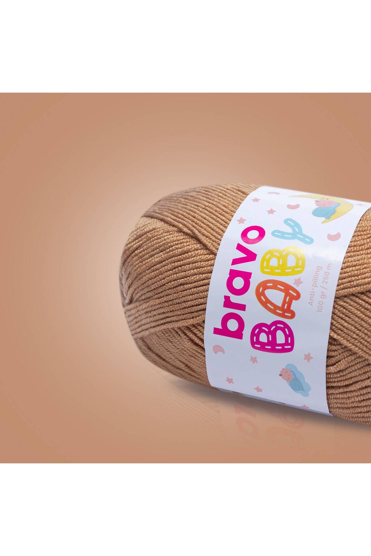 Bravo Baby İplik 270_Açık Kahve