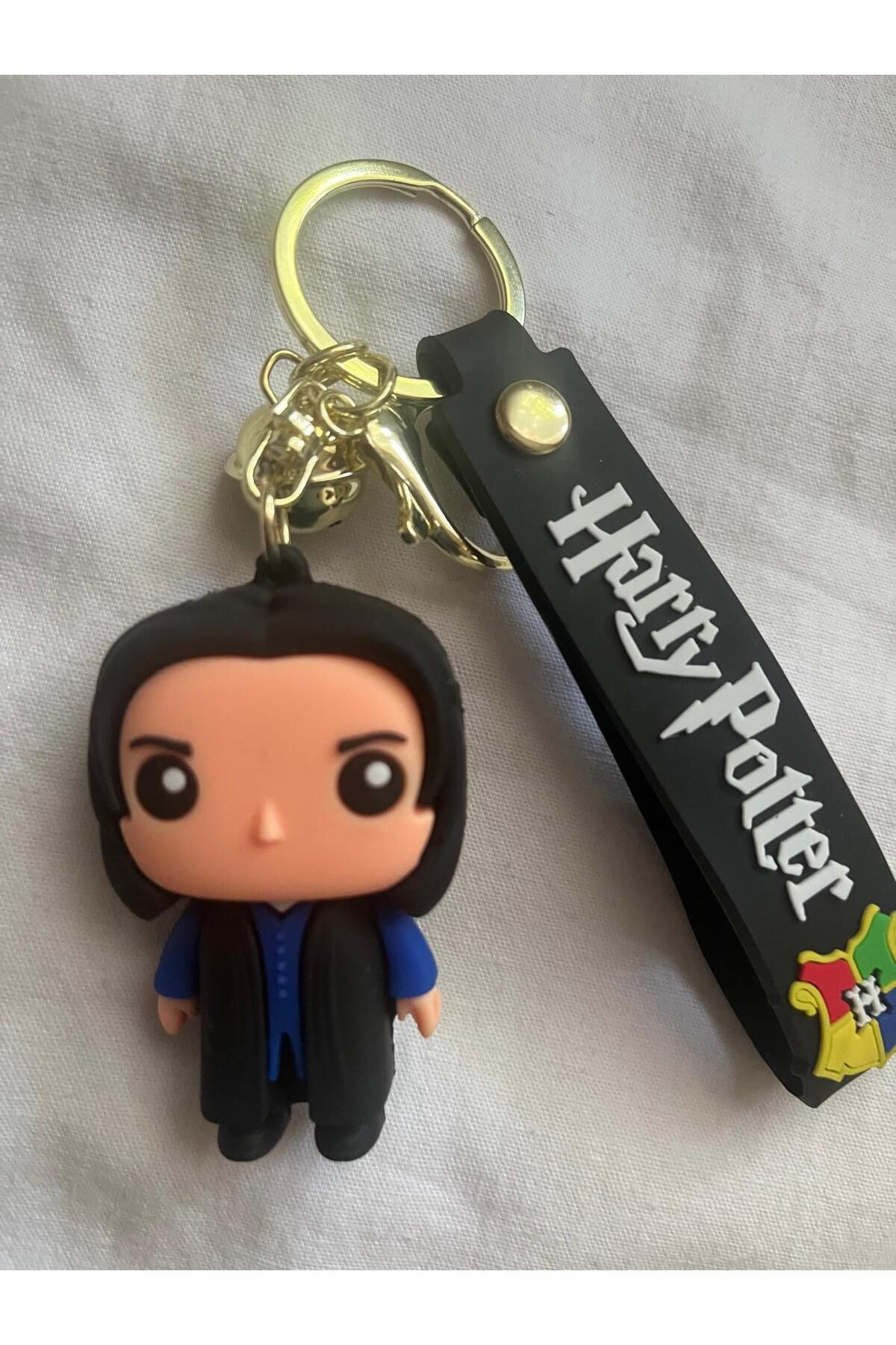 EBAdizayn Harry Potter Snape Anahtarlık Aksesuar Çanta Süsü Silikon 3D Aksiyon Figürü
