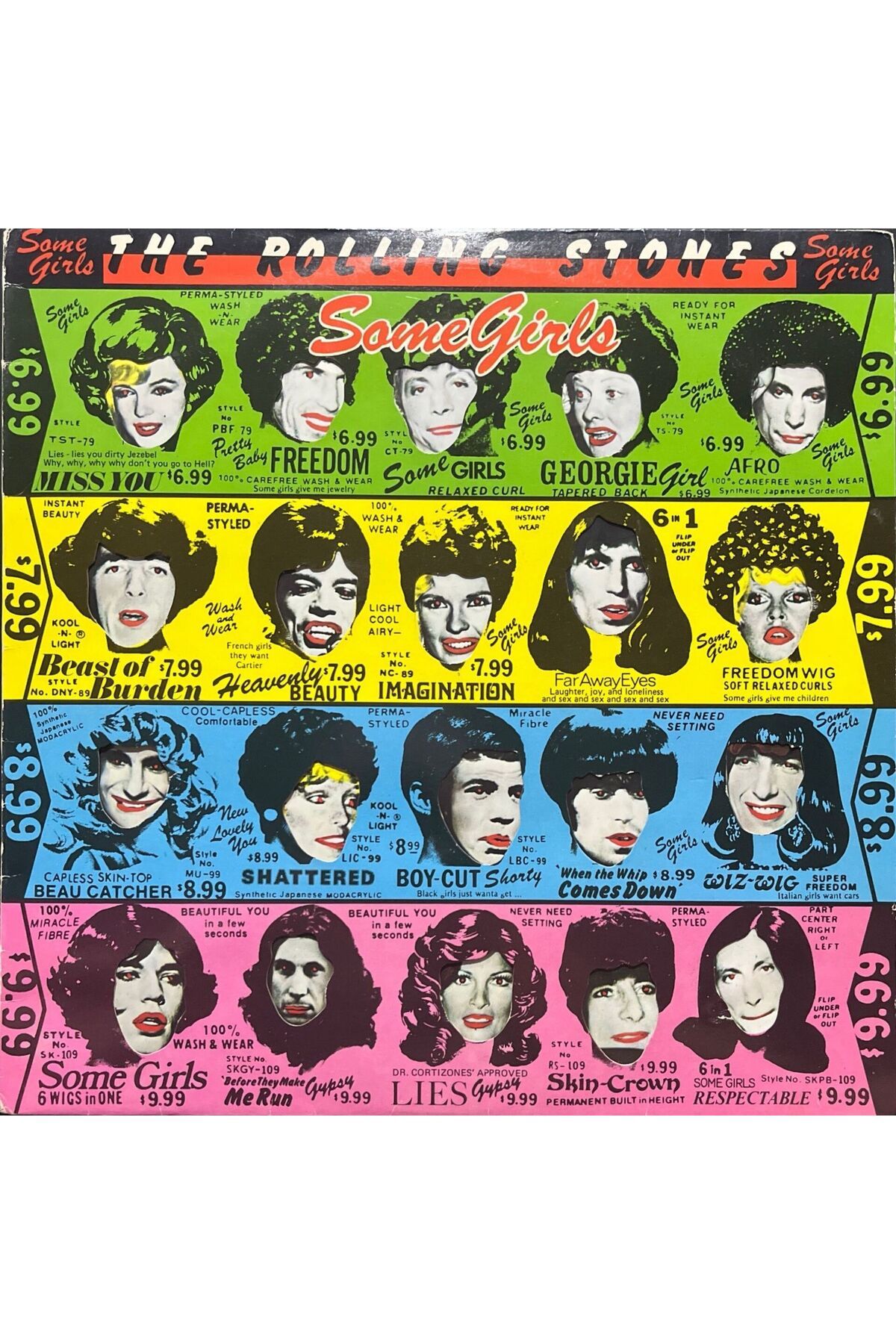 Plak İstasyonu The Rolling Stones Some Girls (Turuncu Renkli) LP Plak