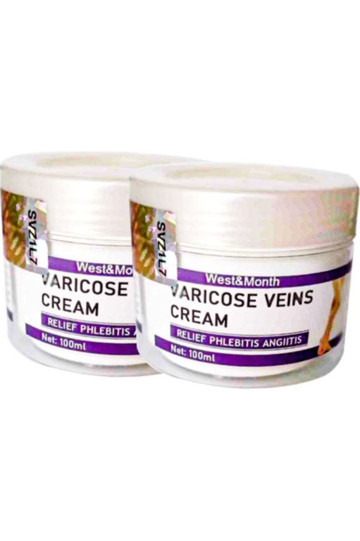 Genel Markalar West & Month Varicose Vein Defense Cream 100 ml x 2 adet
