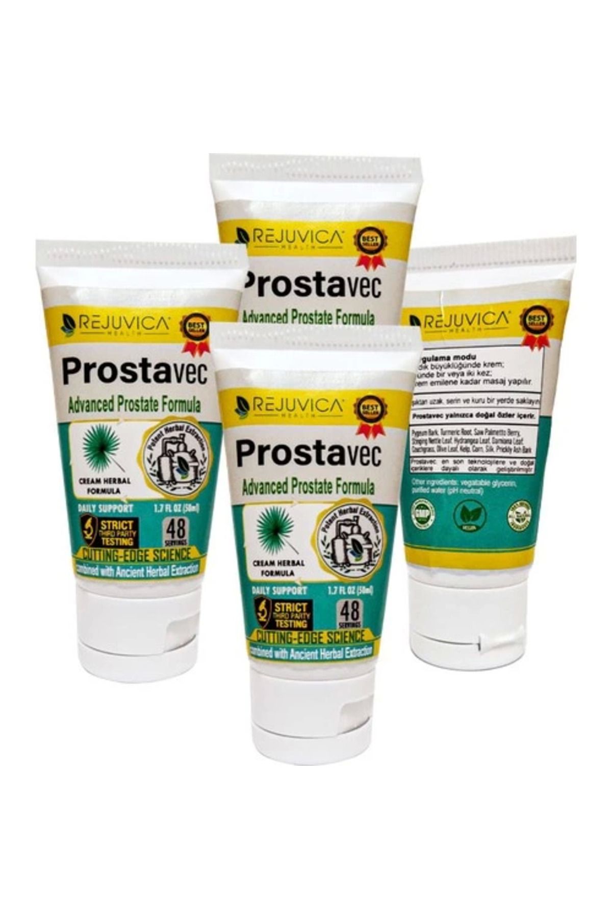 MT29 GİYİM Prostavec 4tanex50 Ml Krem Erkeklere Özel Yer Pros Tate Kremi