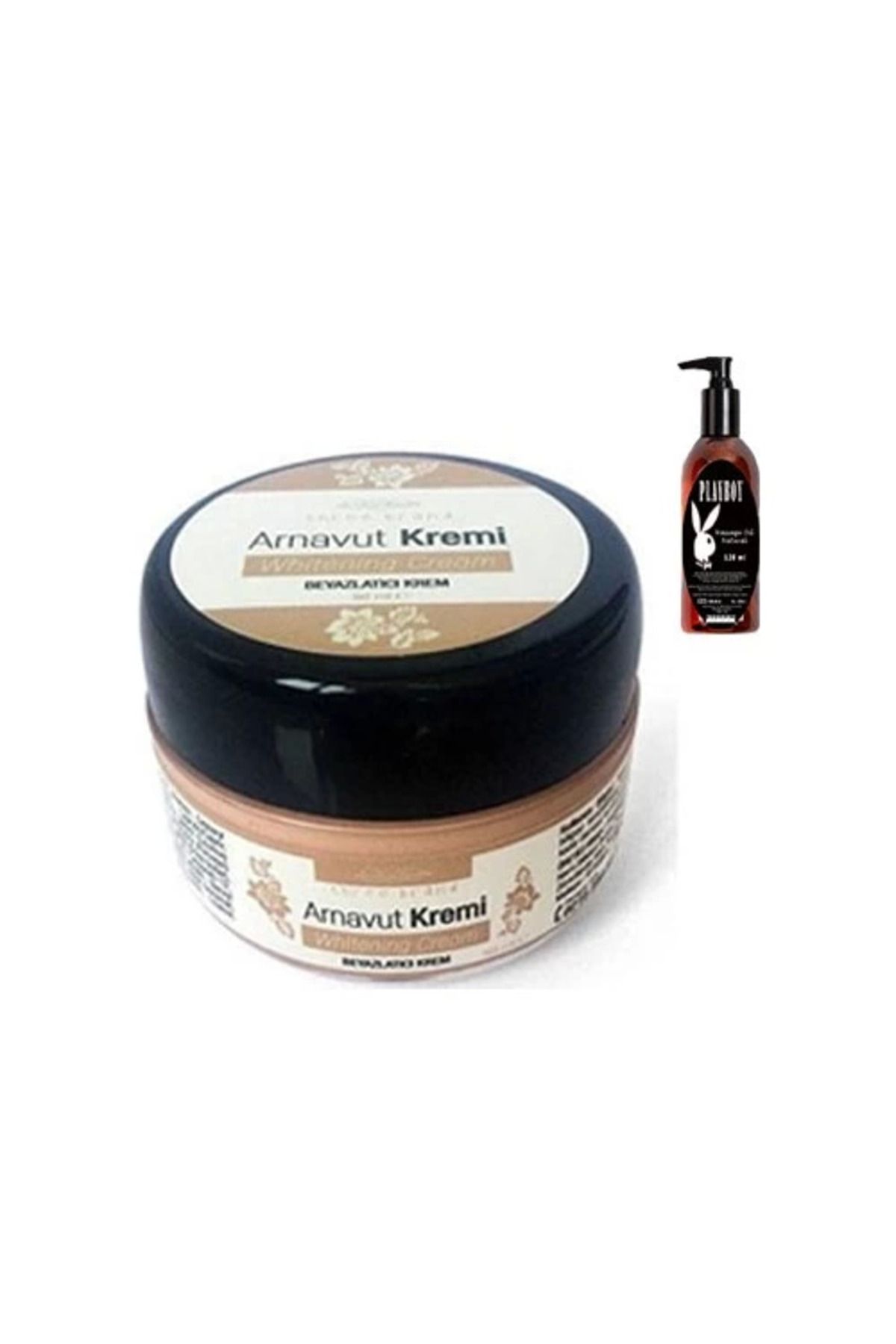 gizmurstore Gralex Arnavut Kremi Aklık Kremi Beyazlatıcı Three Brand Krem 50 ml + Masaj Yağı