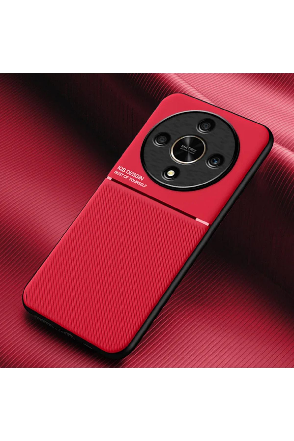 Choice-Honor Magic 6 Lite Red Rugged Non-Slip Case for Honor Magic 7 6 Lite Magic6 Pro 5 Lite X9c X9b X9a C 1