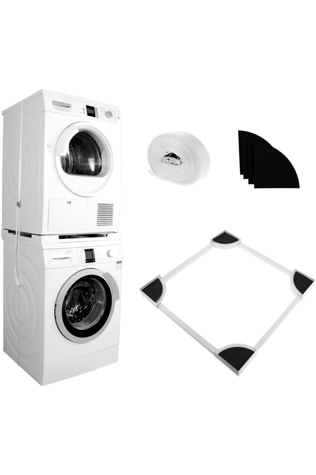 indirimvar Çamaşır makinesi ve Kurutma makinesi Üst Üste İstifleme kiti