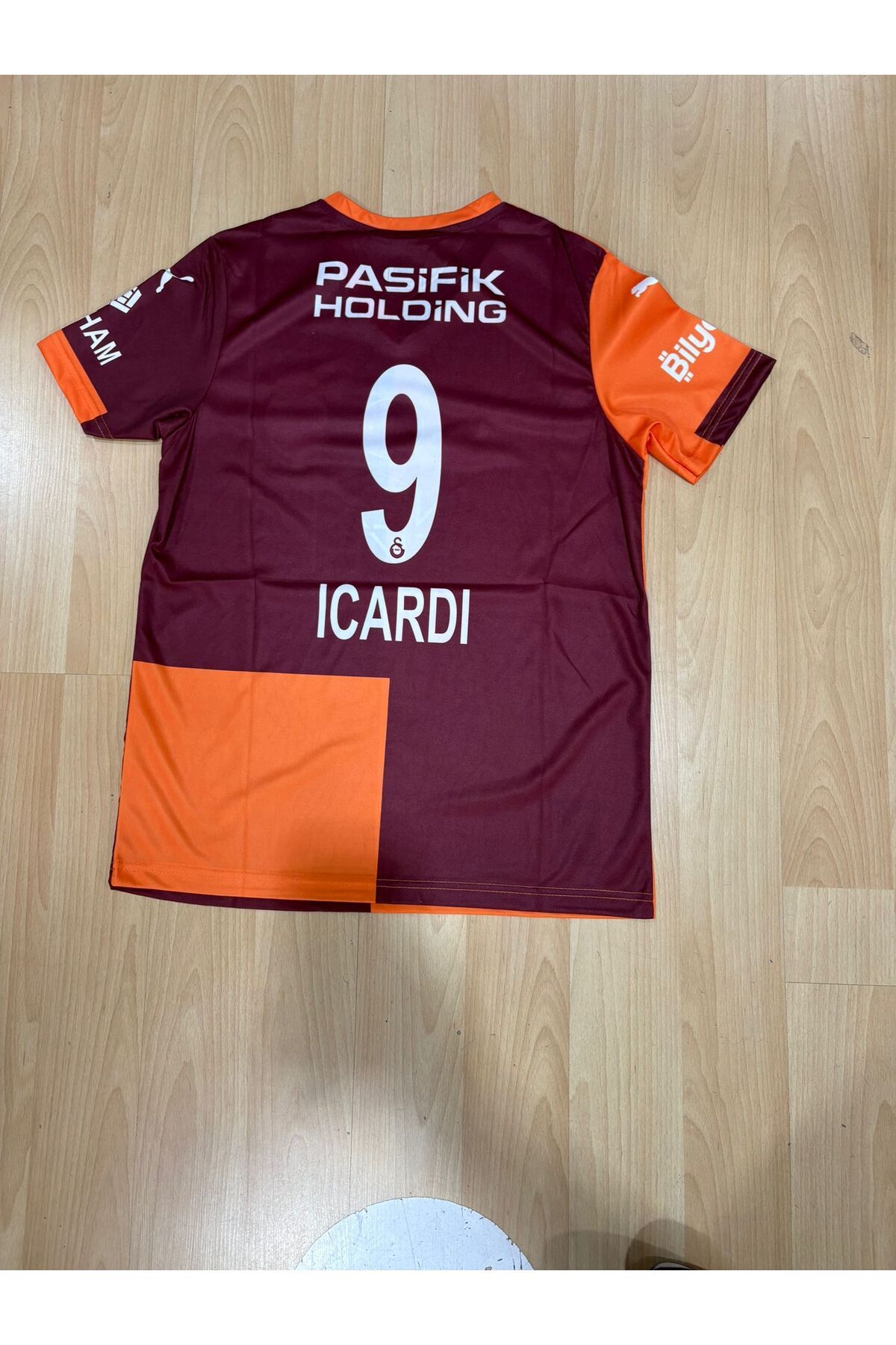 Nevruz 5 Yıldızlı I.c.a.r.d.i Yeni Galatasar y // Sarı Kırmızı Renk Kısa Kol İç Saha Forma